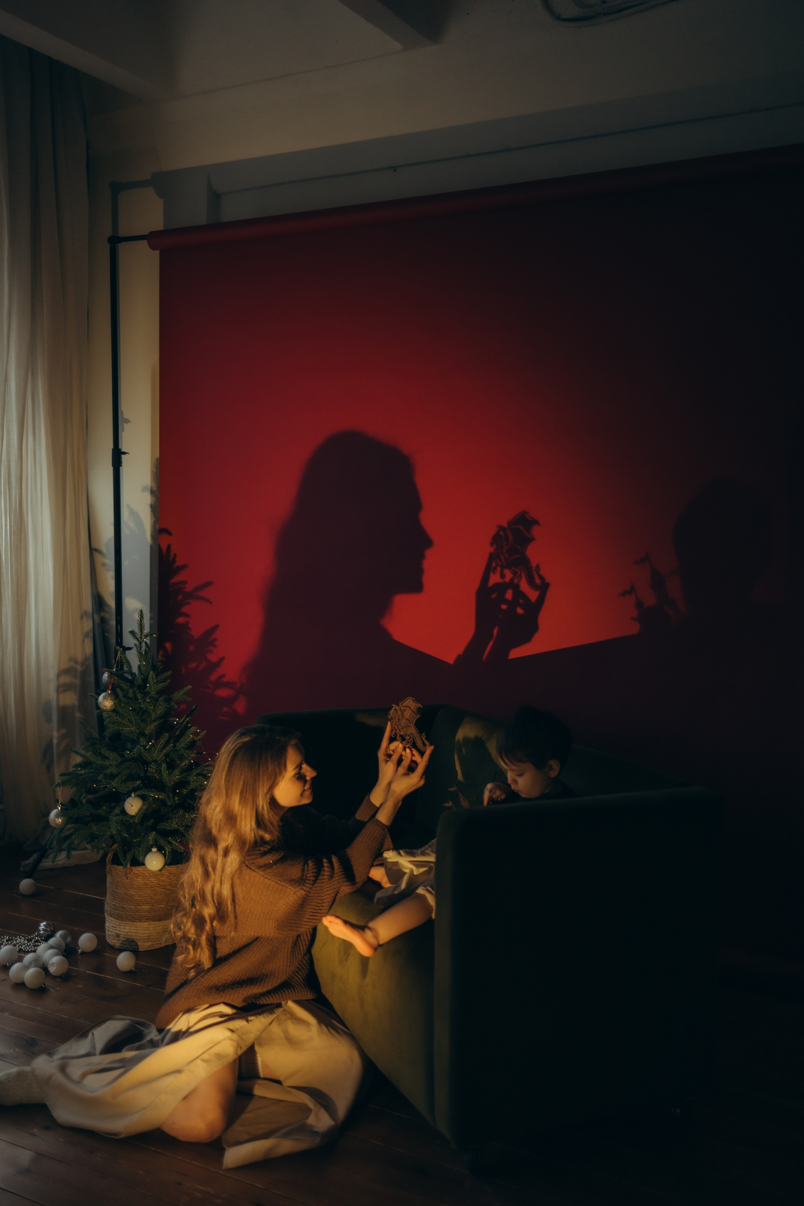 Семейная новогодняя фотосессия. Семейный фотограф в Москве Бунина Маргарита