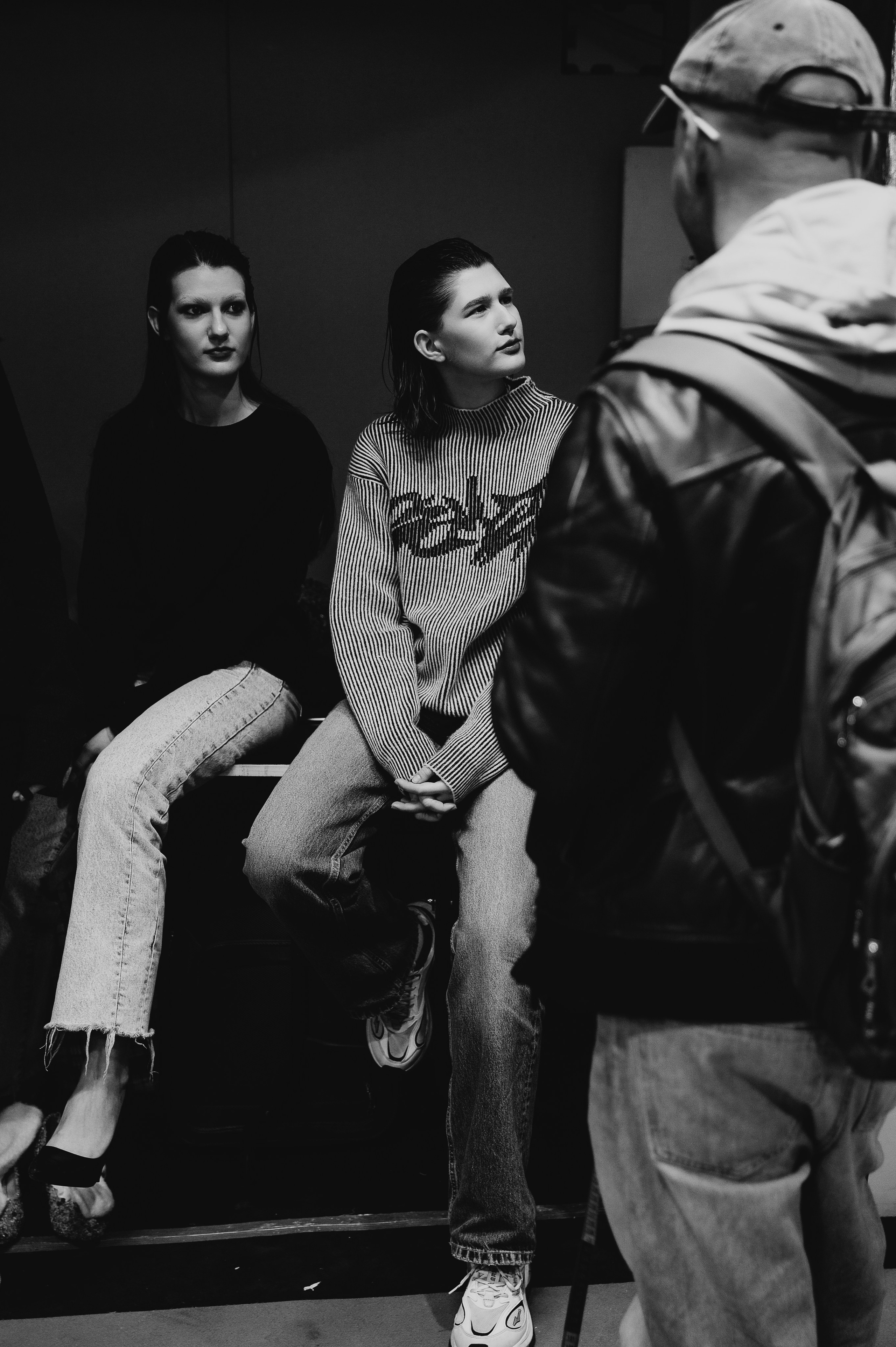 Бекстейдж показа «Новые Имена» собака.ru|ДЛТ. Портретный и репортажный фотограф в Санкт-Петербурге