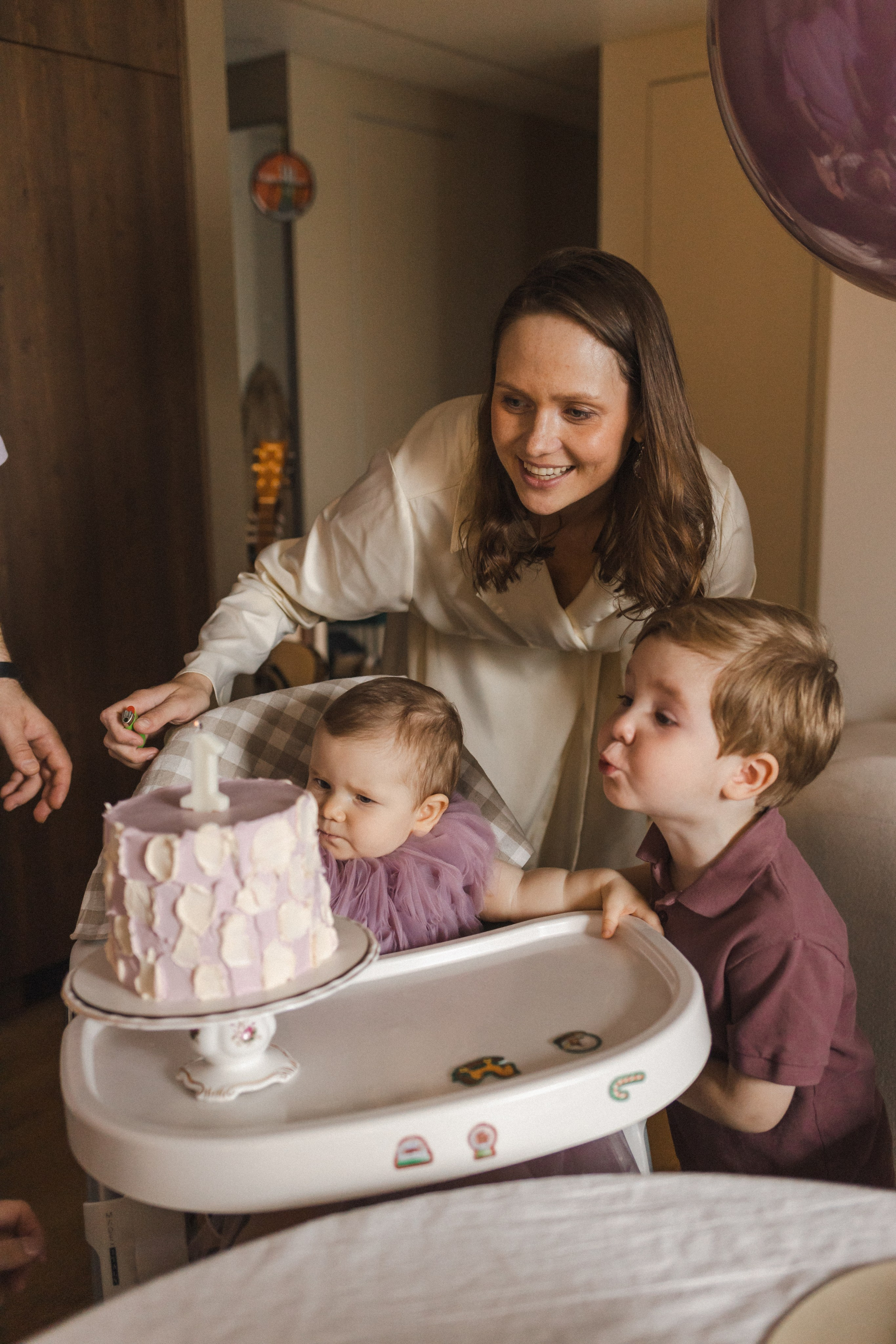 Аглае 1 годик. Семейный фотограф в Москве