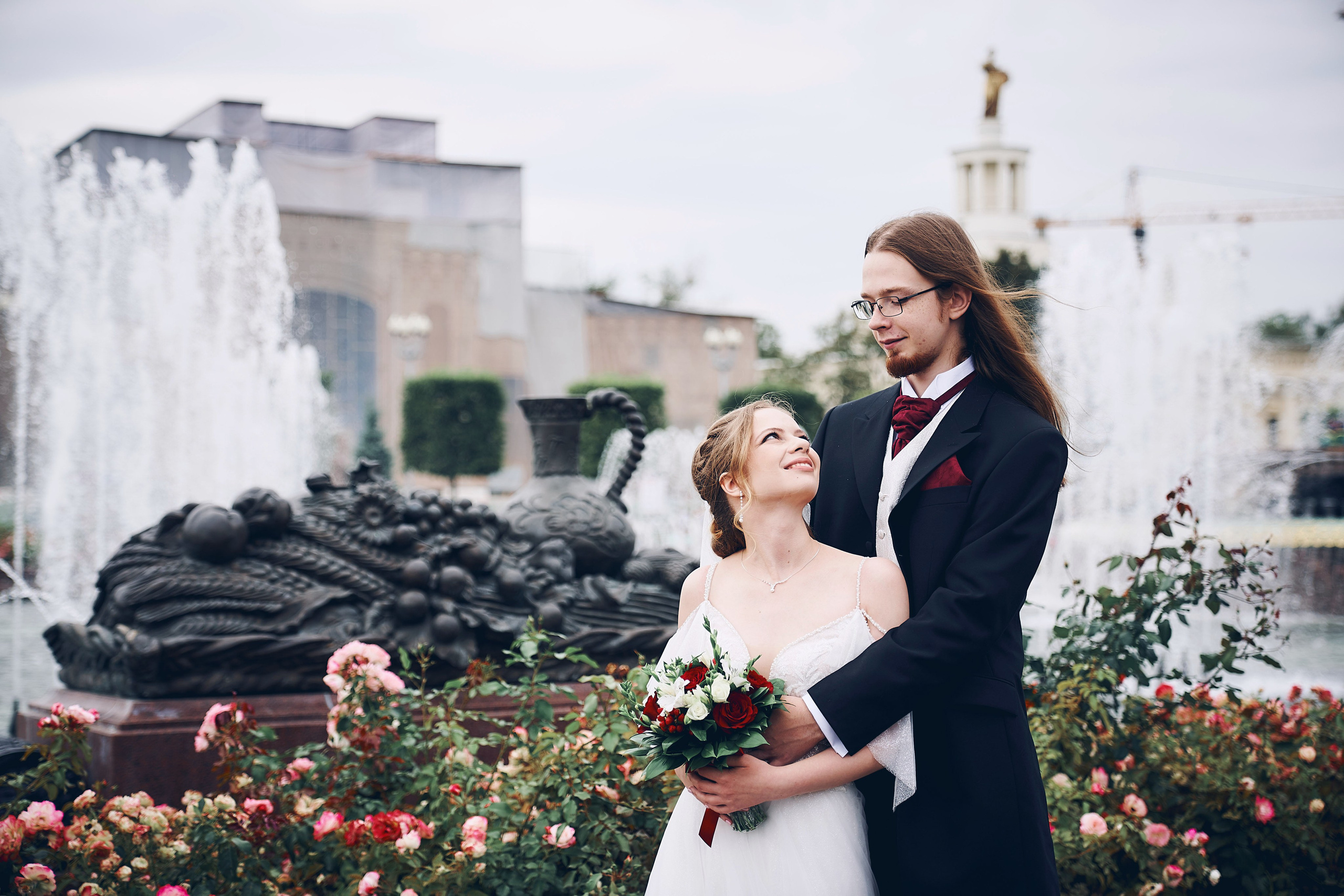 Свадебная Фотосессия и роспись на ВДНХ, Илья и Дарья