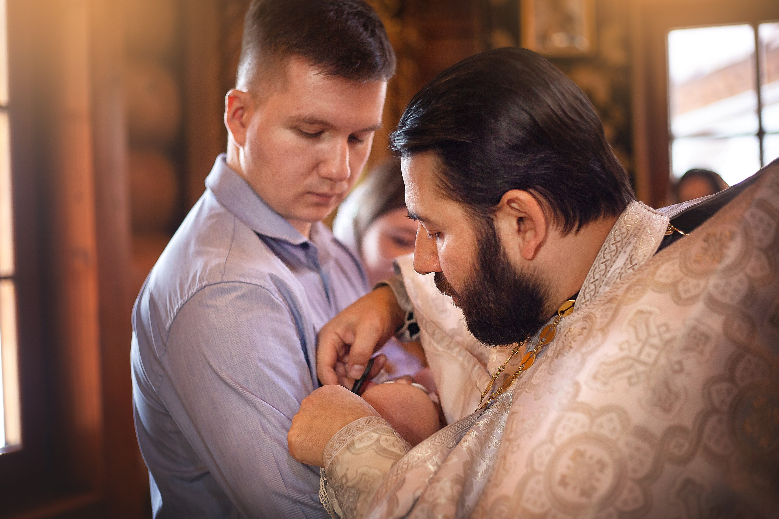 КРЕЩЕНИЕ. Фотограф Юлия Бусыгина