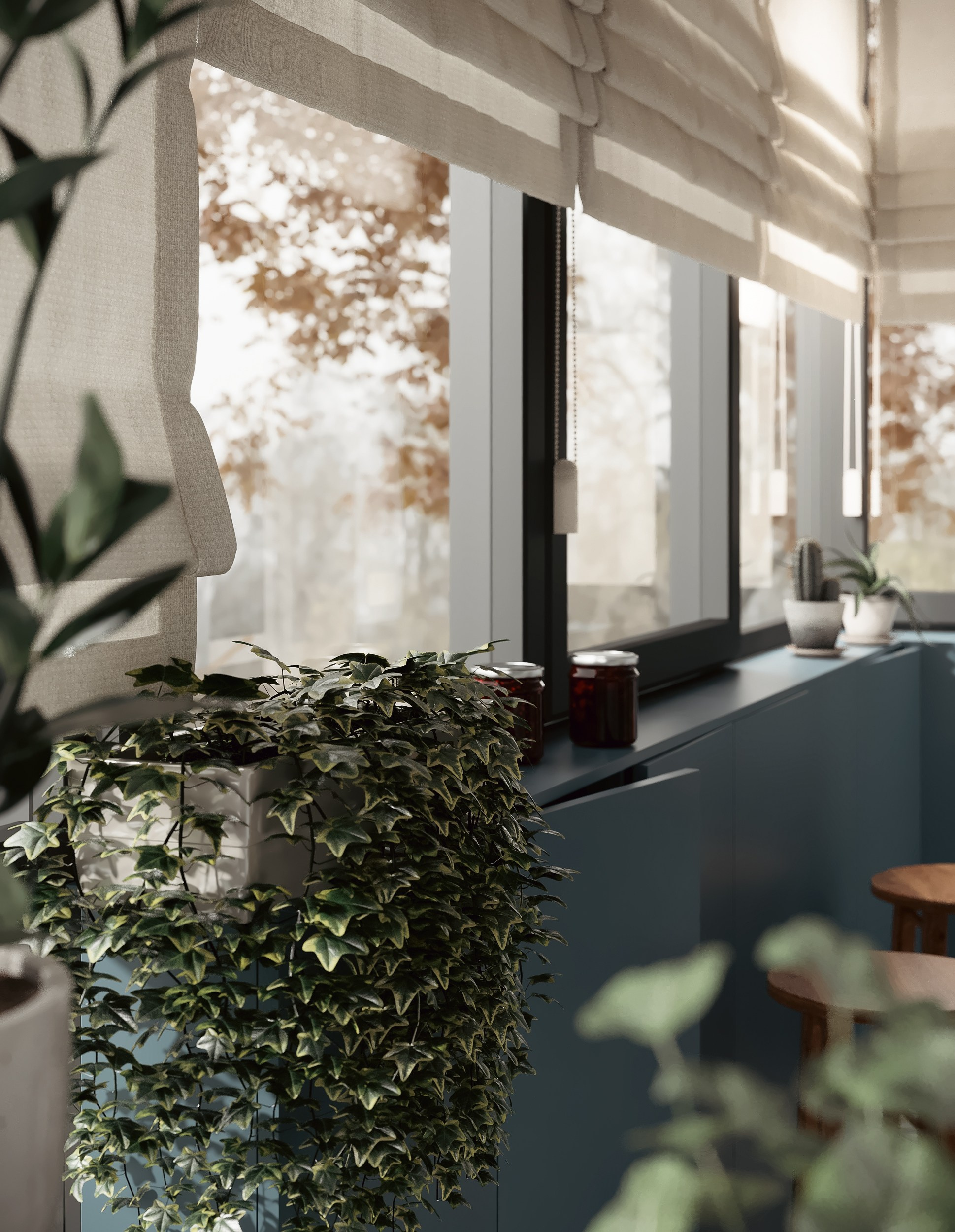 СПб квартира 63 м². 3Д-Визуализация Наталья Макогонова