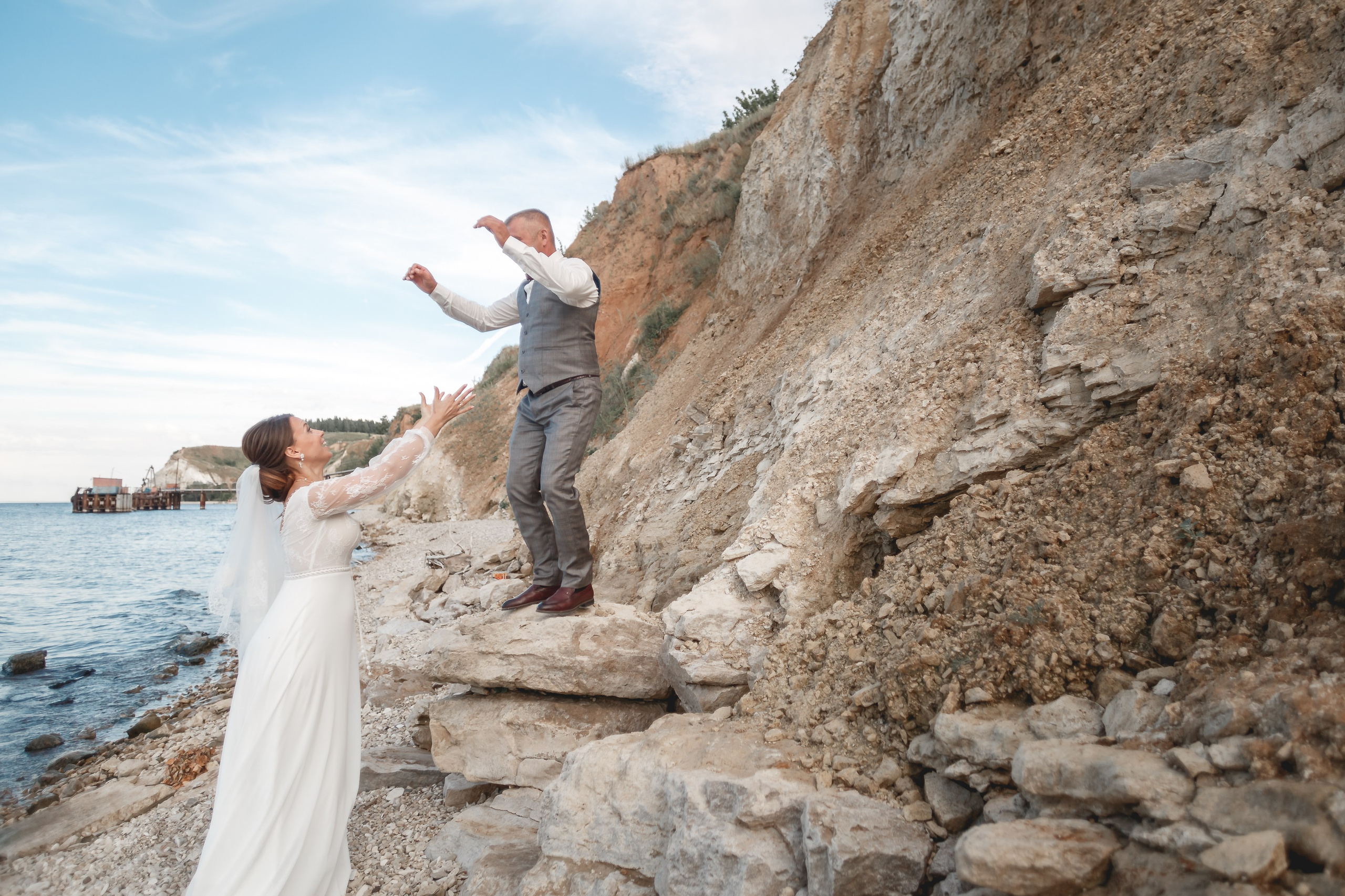 Свадьба на берегу Волги. Фотограф Ильхам Сибгатуллин Казань