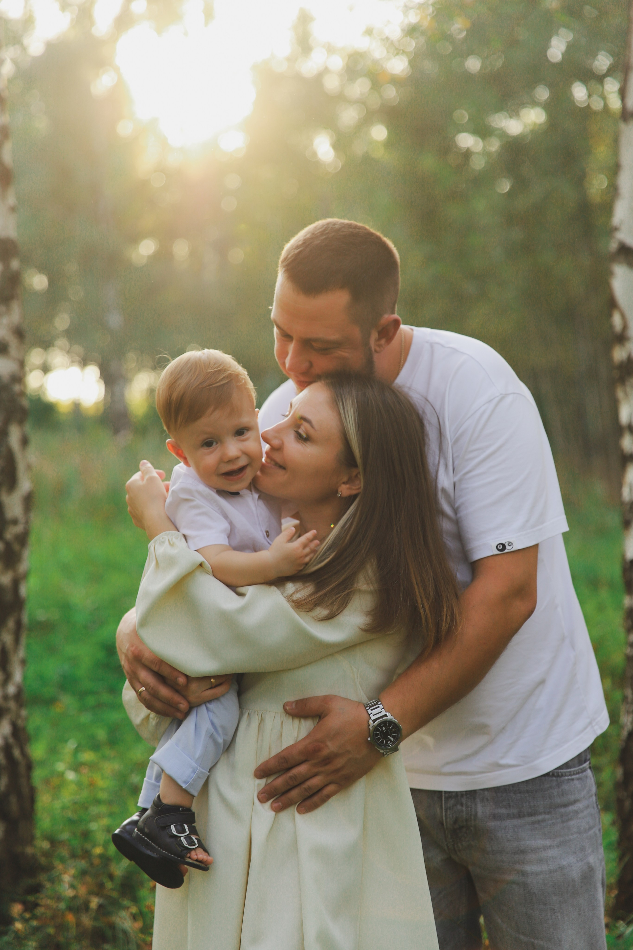 Сергей, Василиса и Миша. Фотограф Москва и МО Анастасия Пясковская