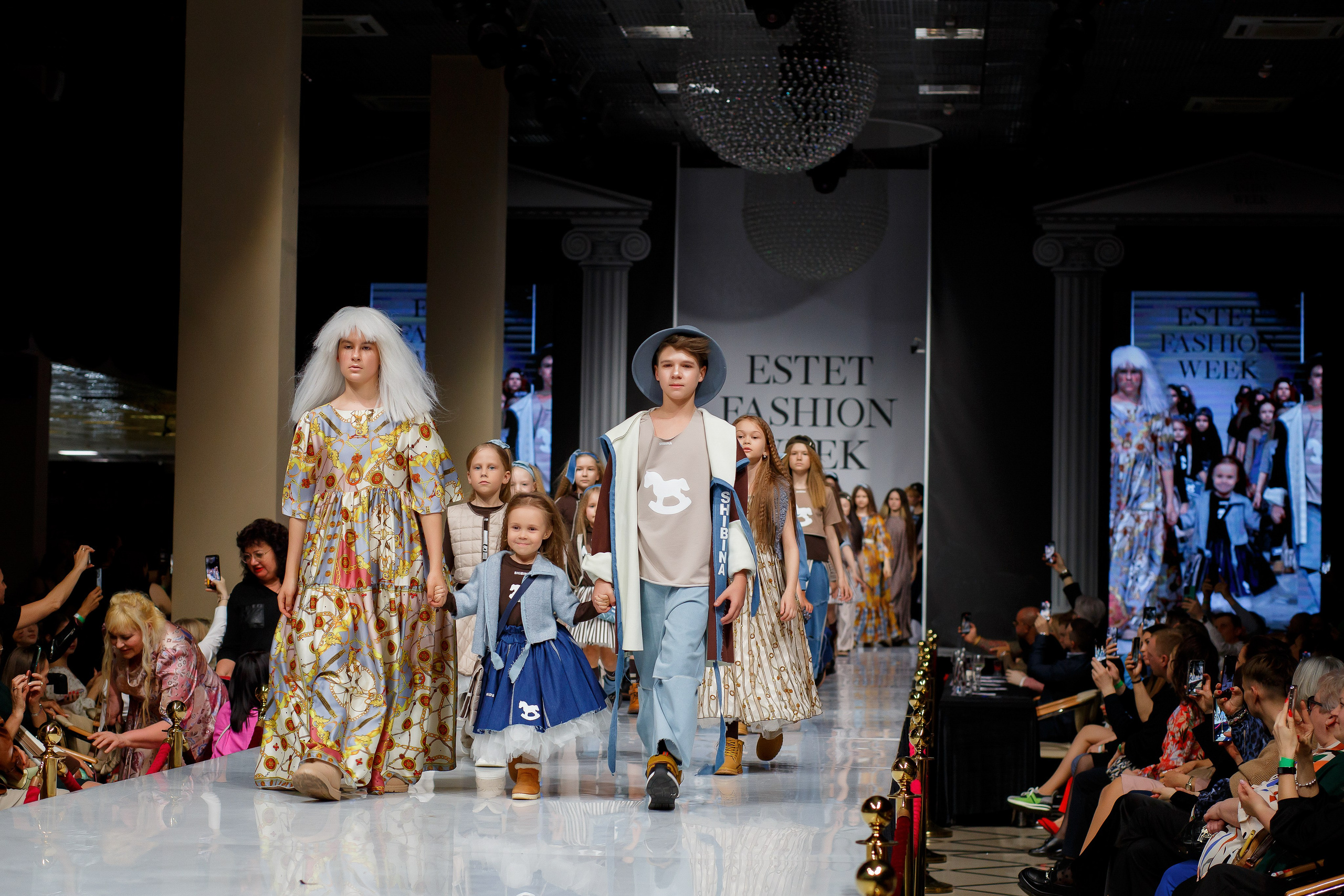 Показ дизайнера Надежды Шибиной на Estet Fashion Week. Фотограф в Подольске — Мария Бучнева