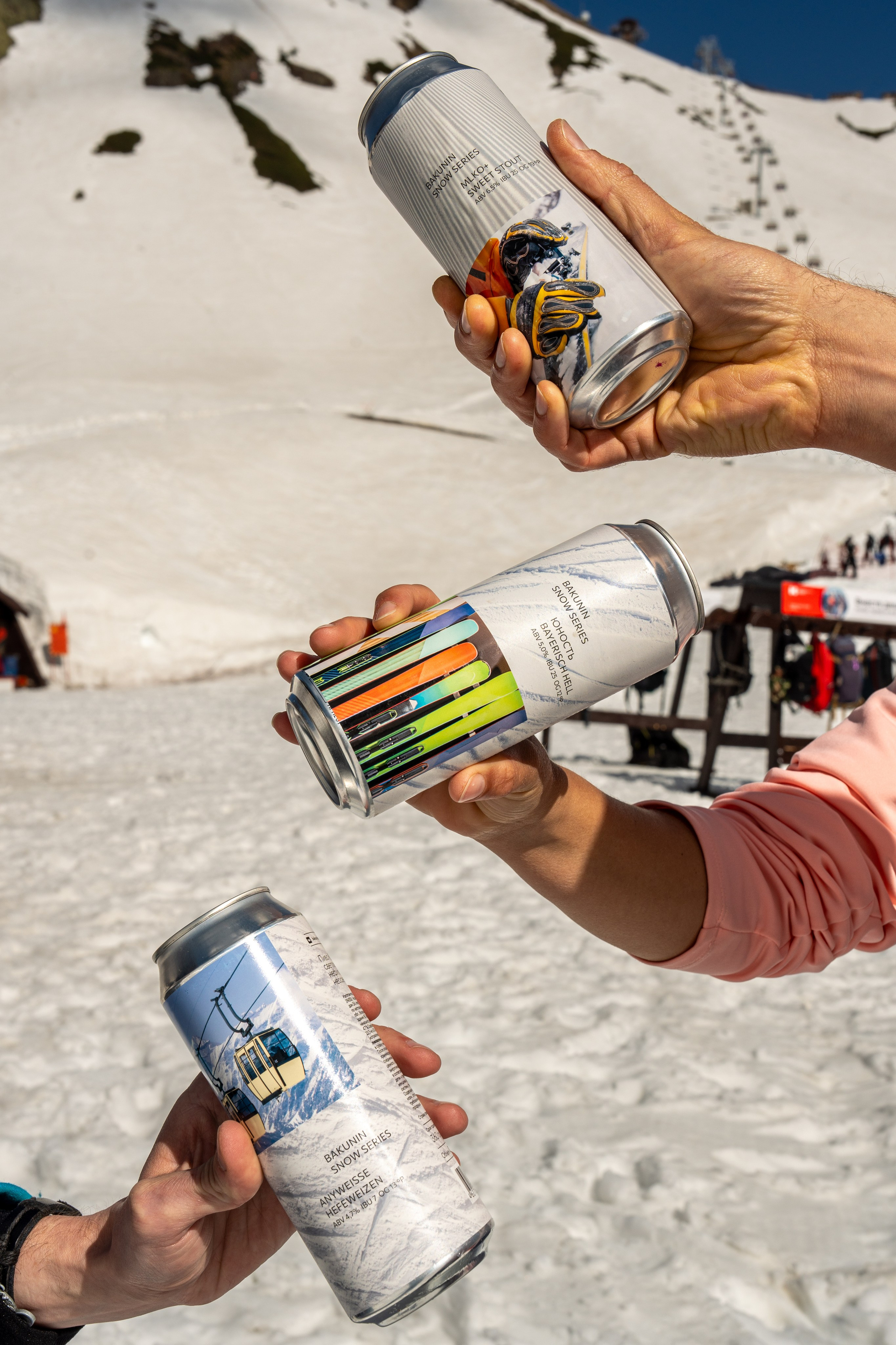 Контент съемка для пивоваренной компании Бакунин. Репортажный фотограф в Красной Поляне и Сочи Павлюченко Екатерина