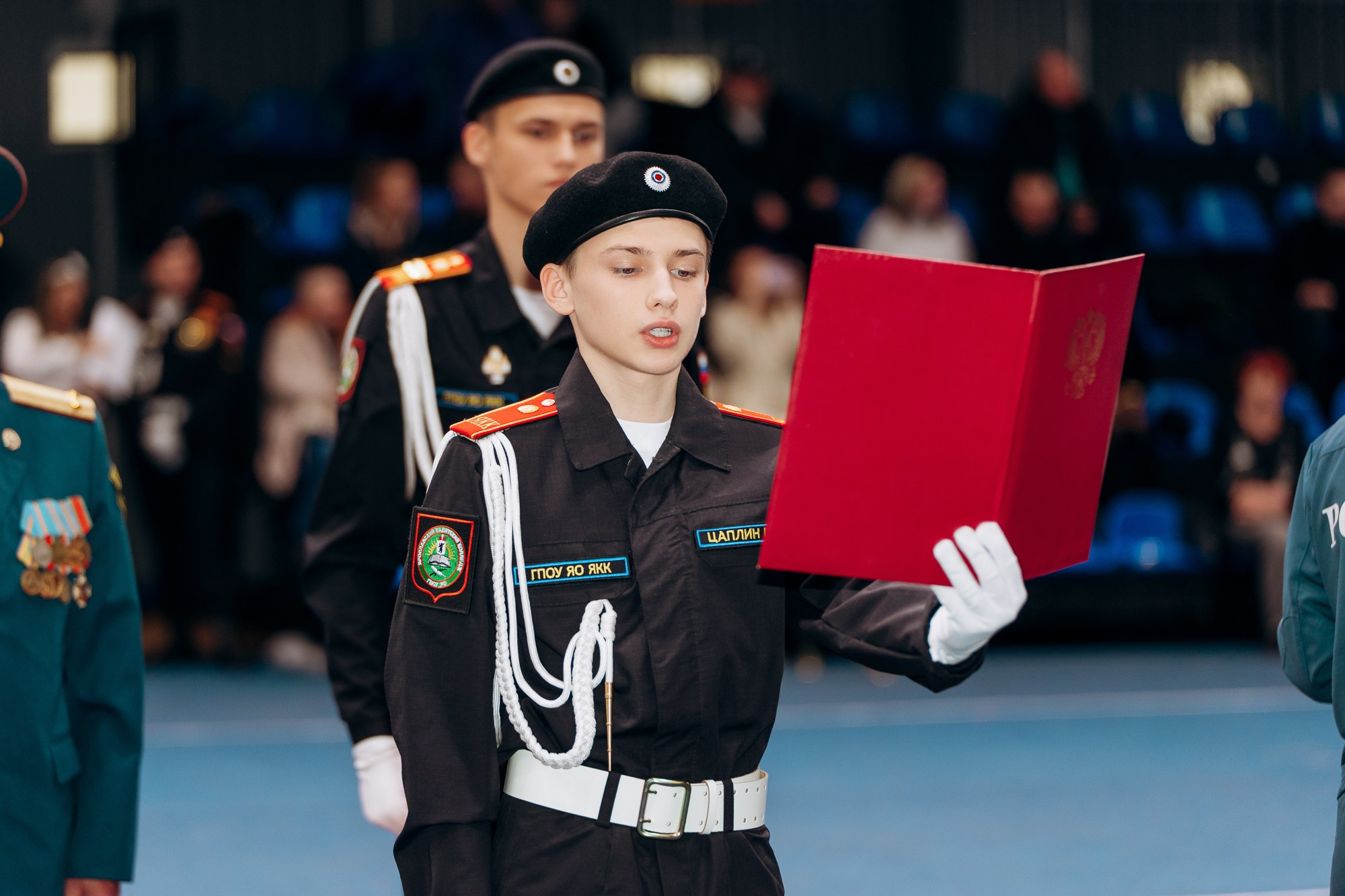Принятие присяги кадетами. Свадебный и репортажный фотограф в Ярославле Евгений Сальников
