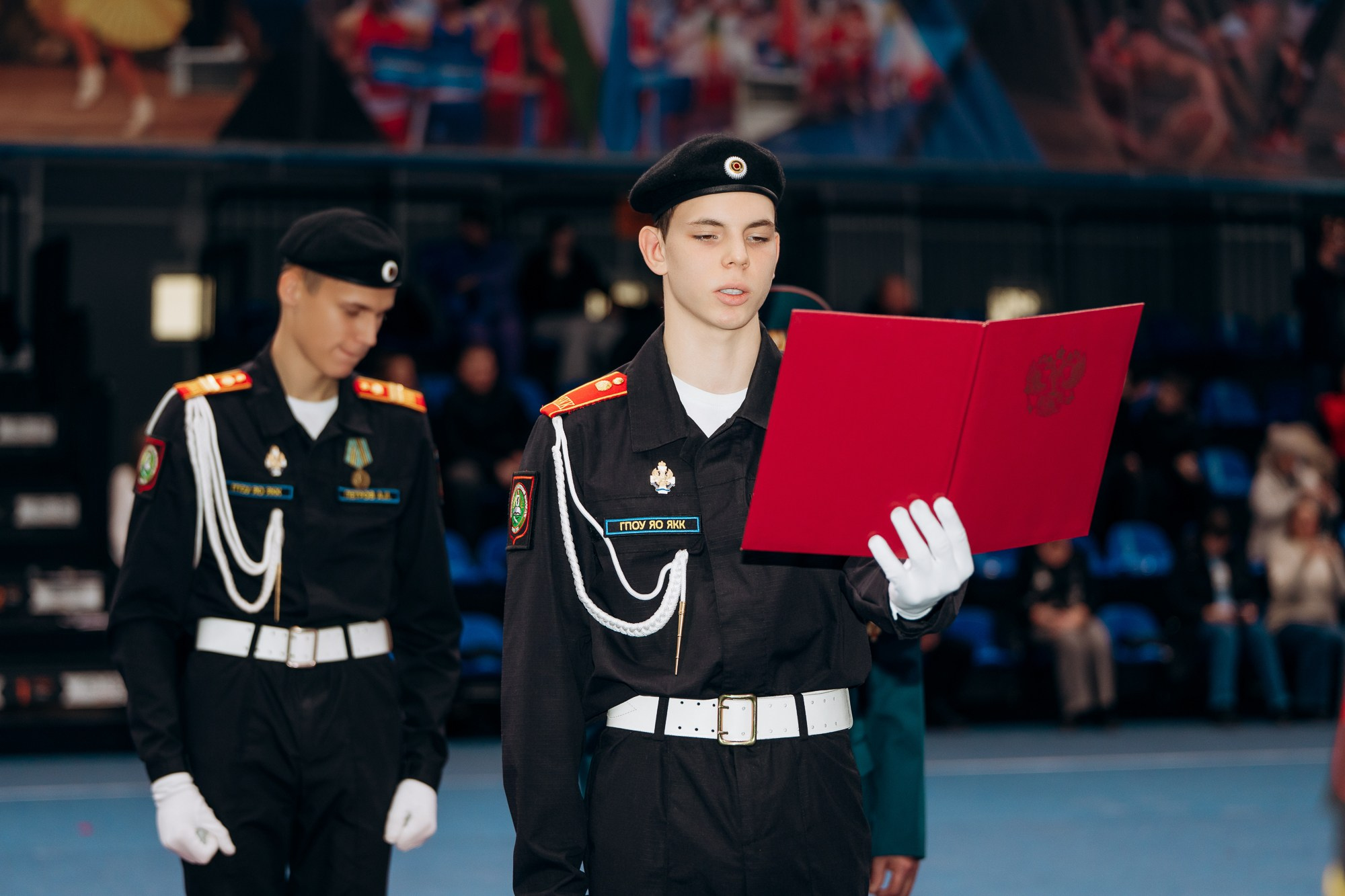 Принятие присяги кадетами. Свадебный и репортажный фотограф в Ярославле Евгений Сальников