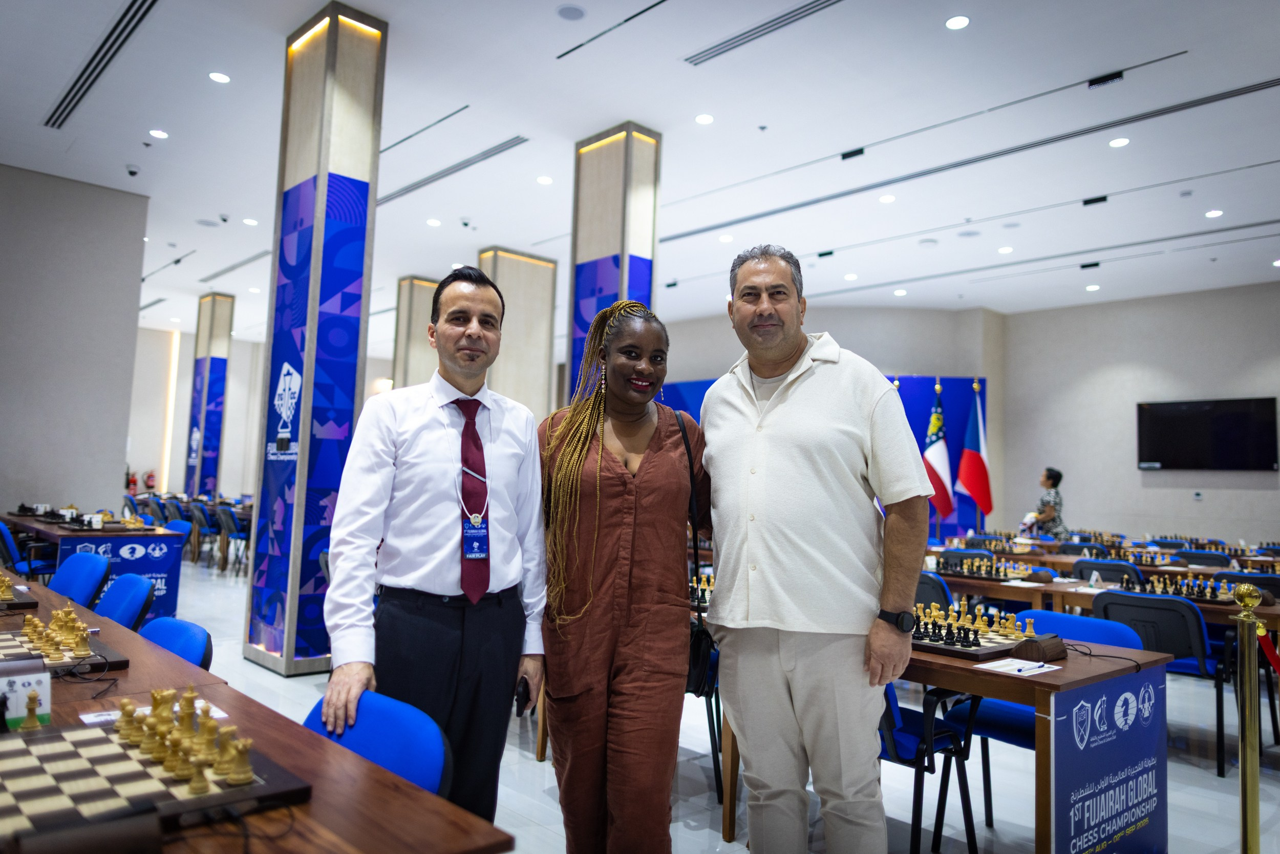 2025.08.31 1st. FUJAIRAH GLOBAL Chess Championship — Round8. Фотограф Анна Штурман (репортажная съёмка любых событий и мероприятий) Anna Shtourman photographer