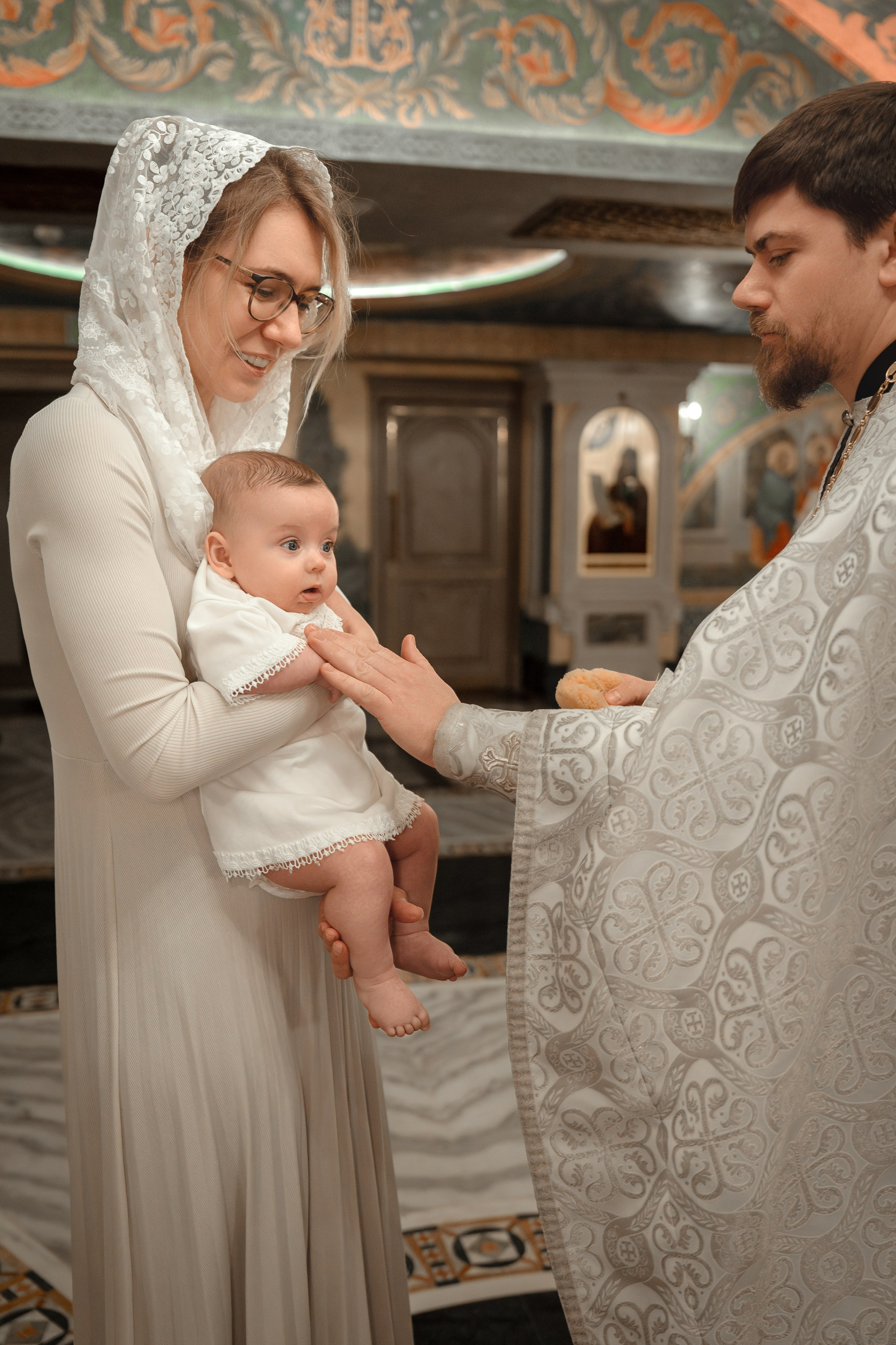 Фотограф на крещение в Сретенском монастыре 