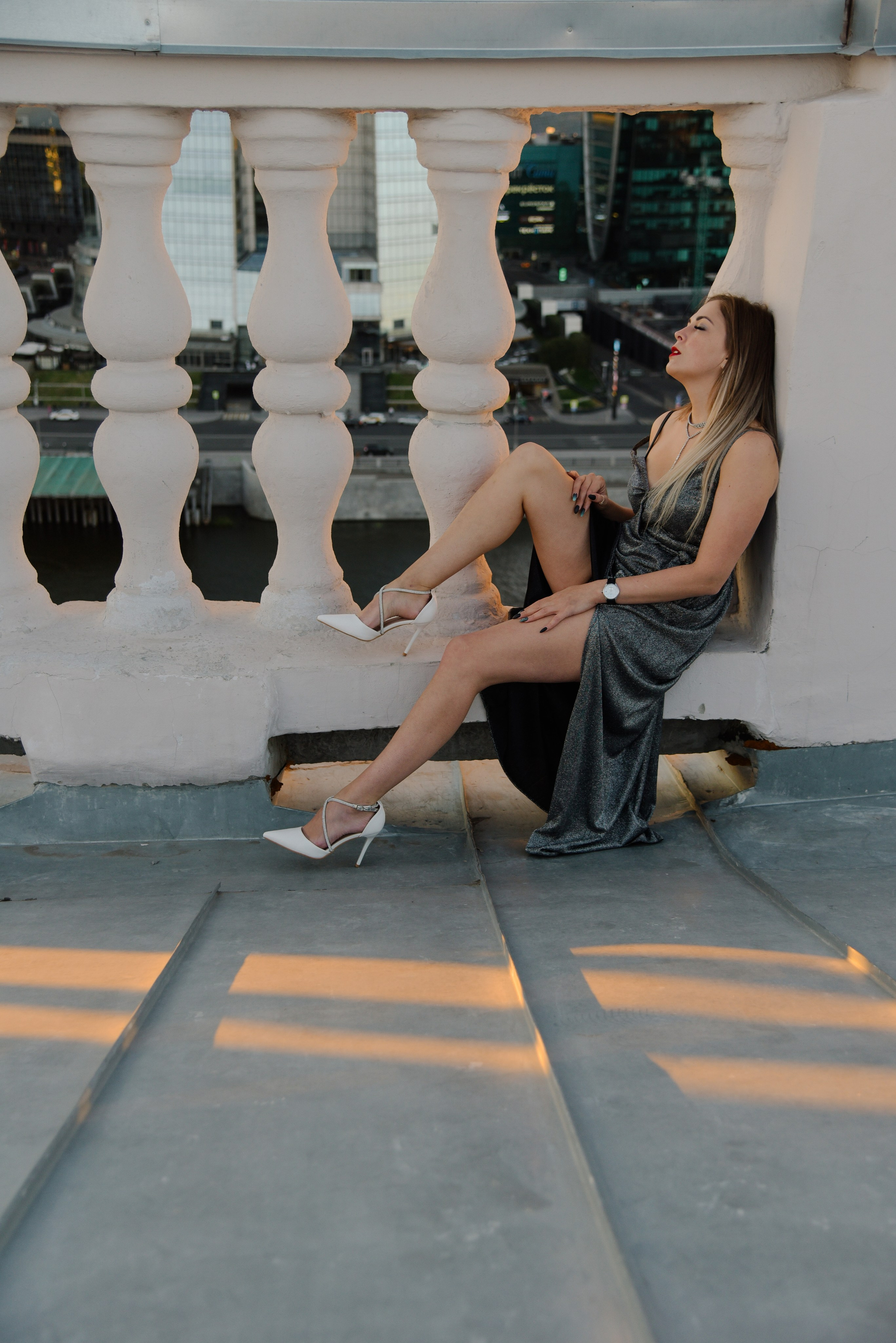 Крыша напротив Москва-Сити. Фотограф Лола Волна, город Москва