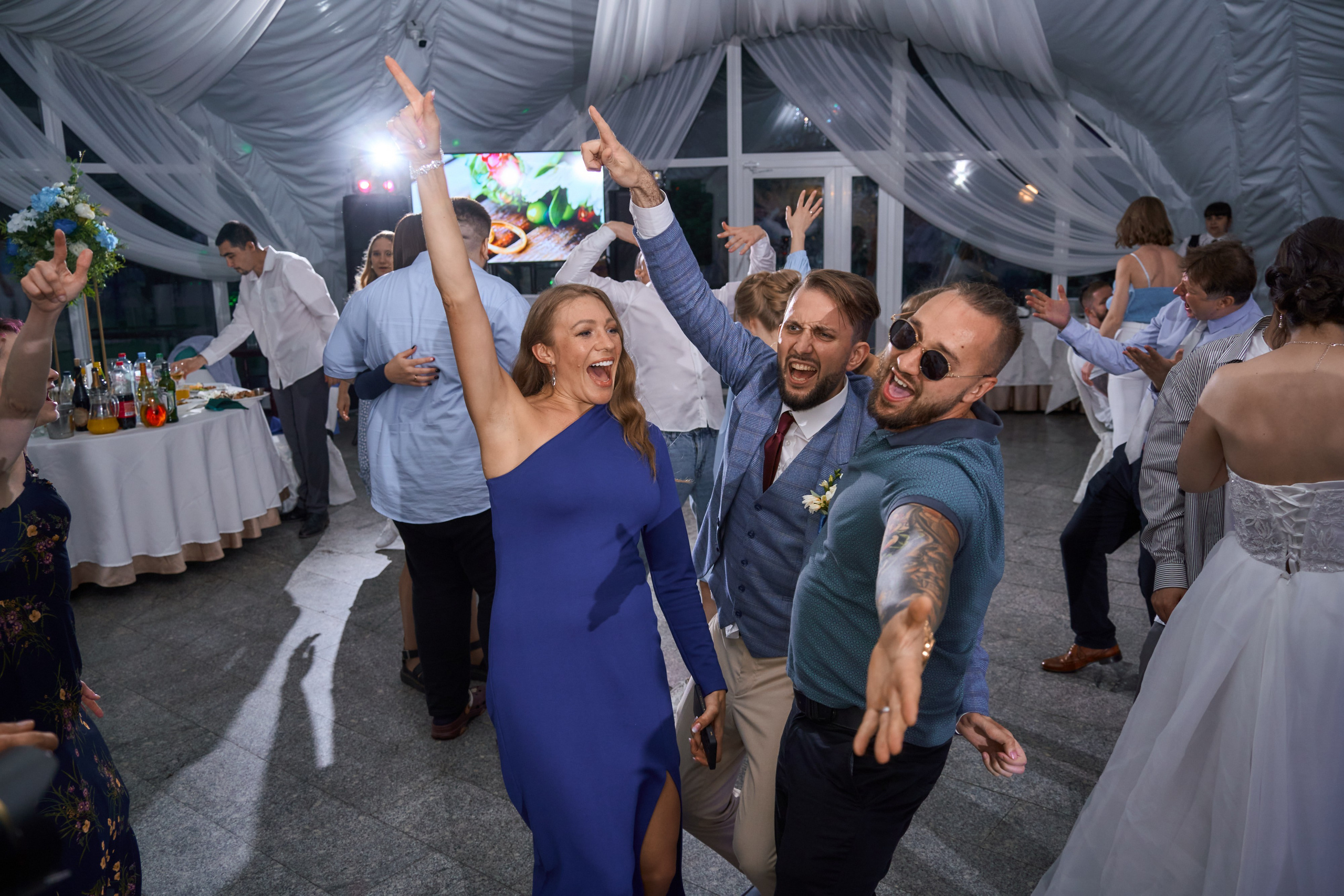 Банкет. Свадебный фотограф и видеооператор Андрей Любовинин