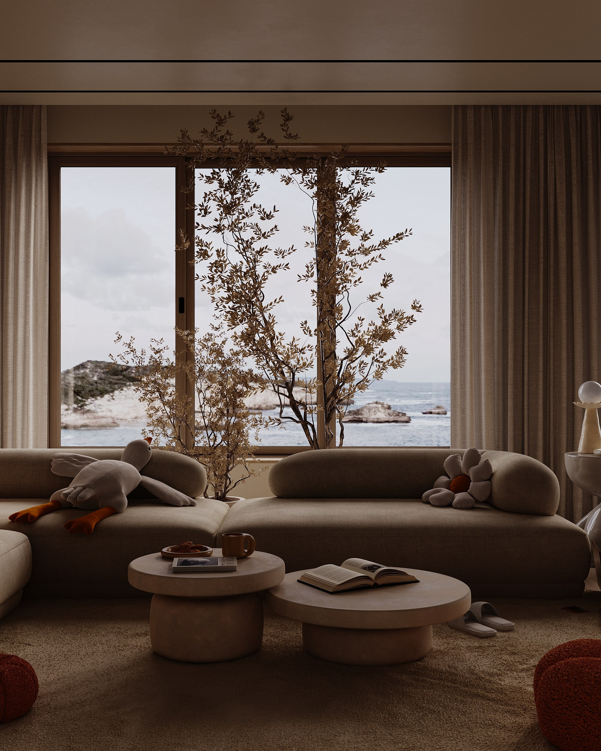 SOFT NARRATIVE. Interior 3D visualizer Liya Iskevich