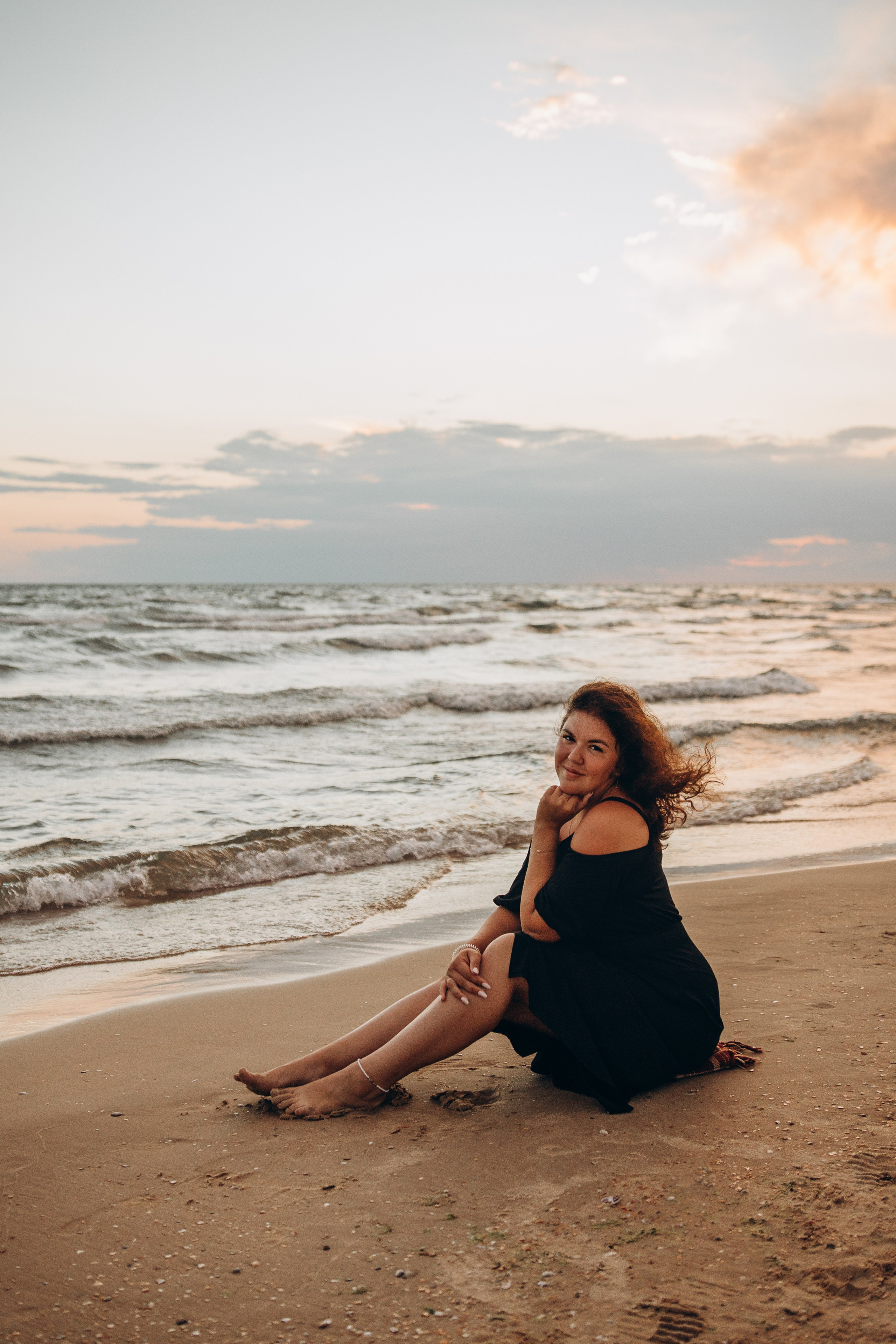 Михаил, Алена и Кирюша — встреча заката с любимыми. Семейный фотограф Новороссийск, Анапа, Геленджик — Юлия Давыдова