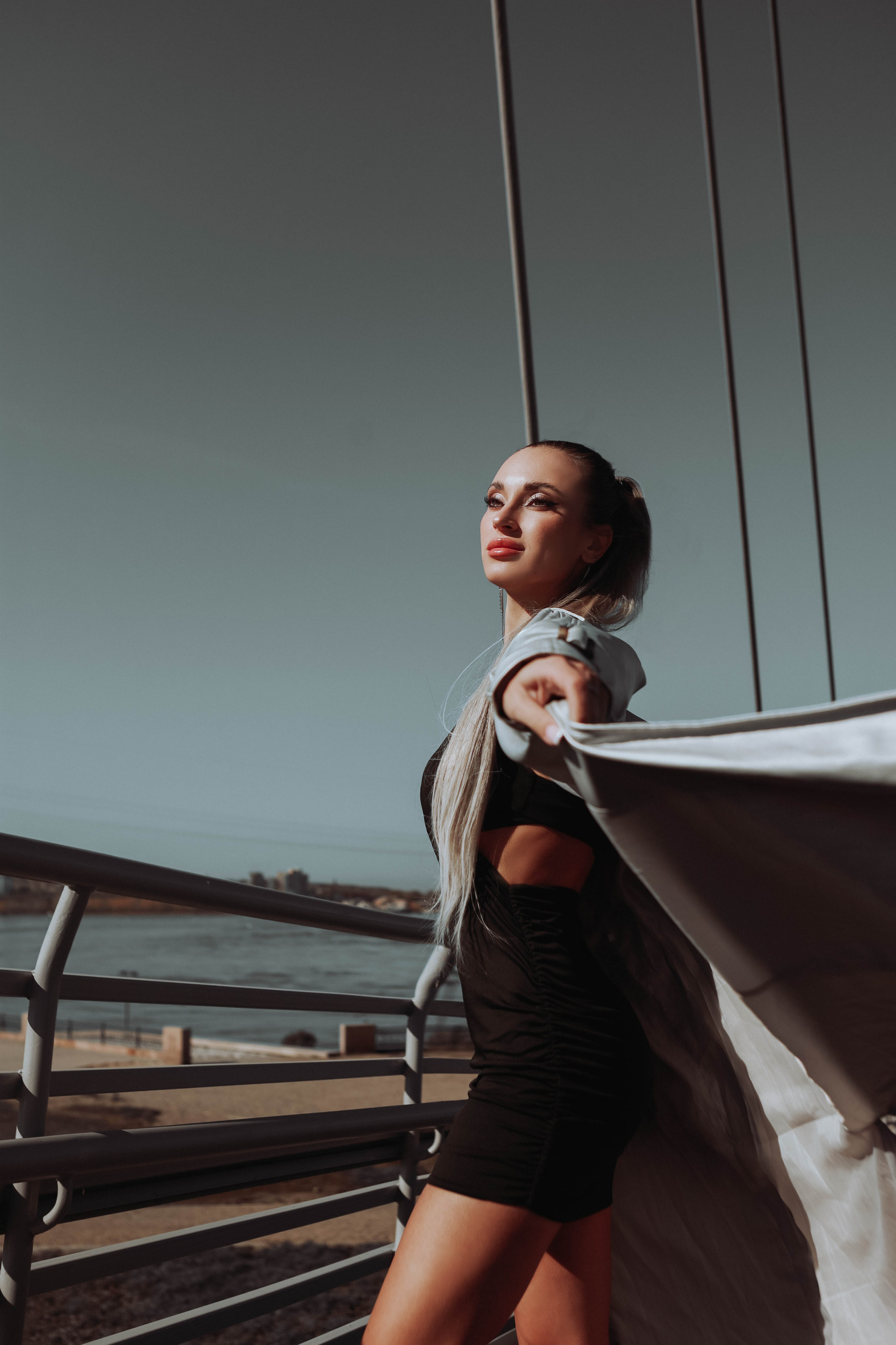 Кристина на мосту. Фотограф в Иркутске