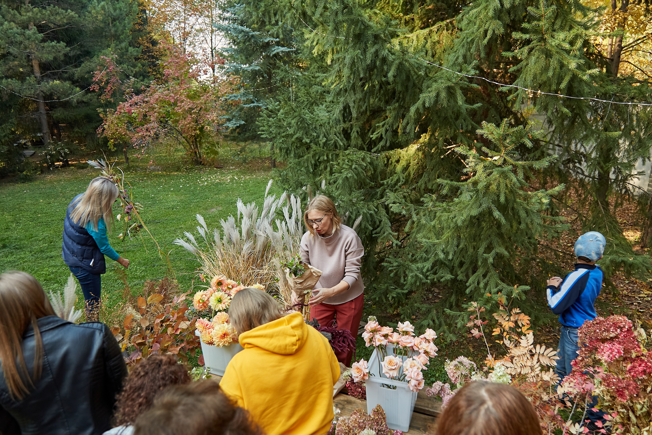 Ирина и мастер класс по декорации. Фотограф Барнаул Фатыхов Тимур