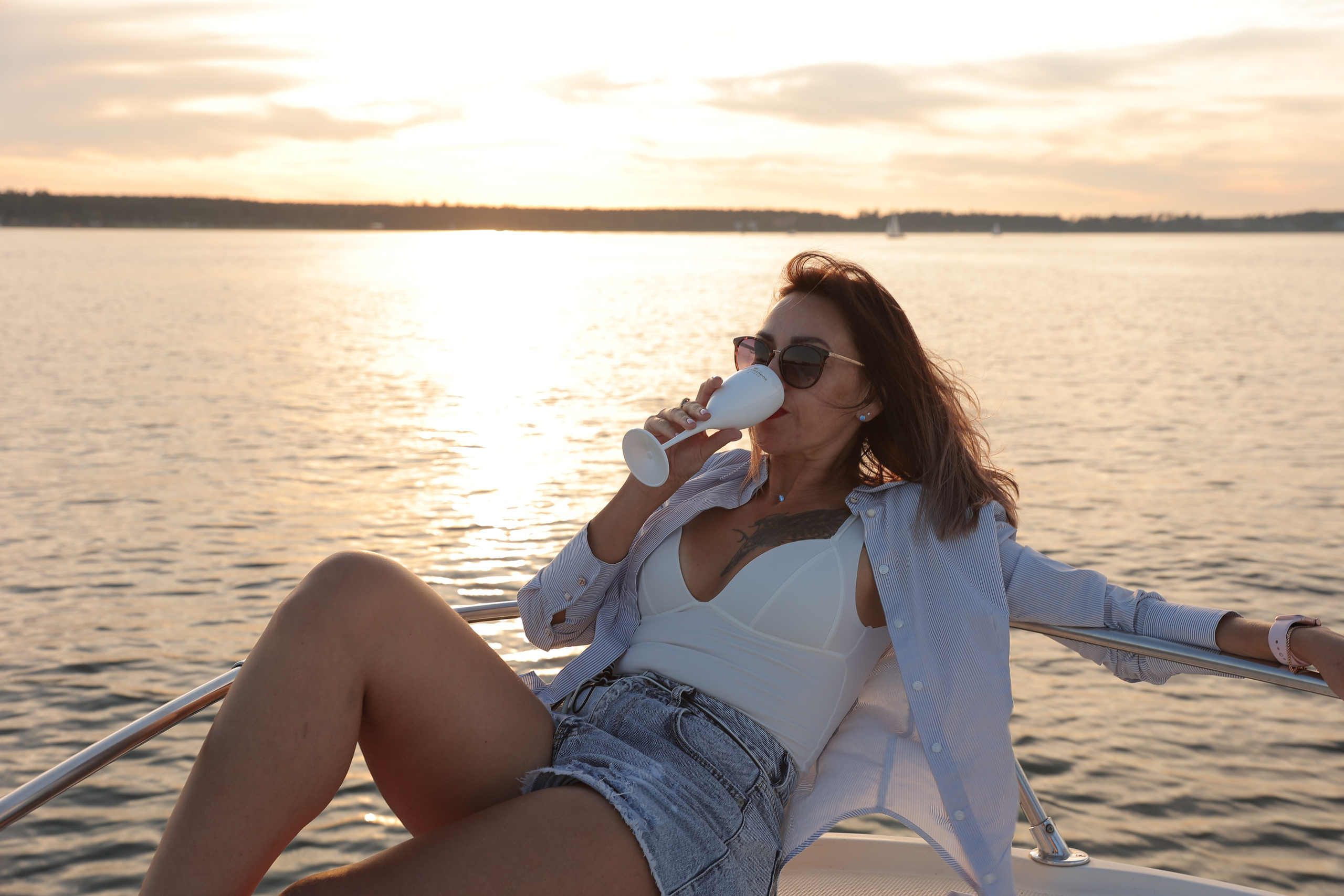 Прогулка на катере август 2024. Фотограф Алина Ионычева в Новосибирске