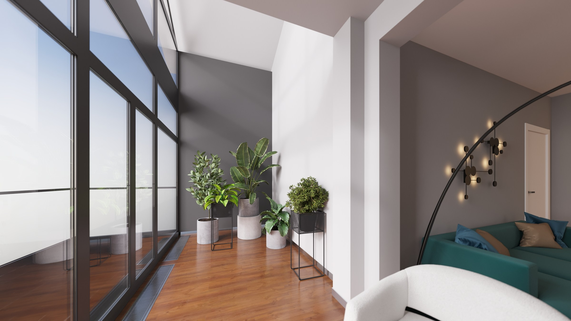 New old house. Interior designer Nataliia Iksanova