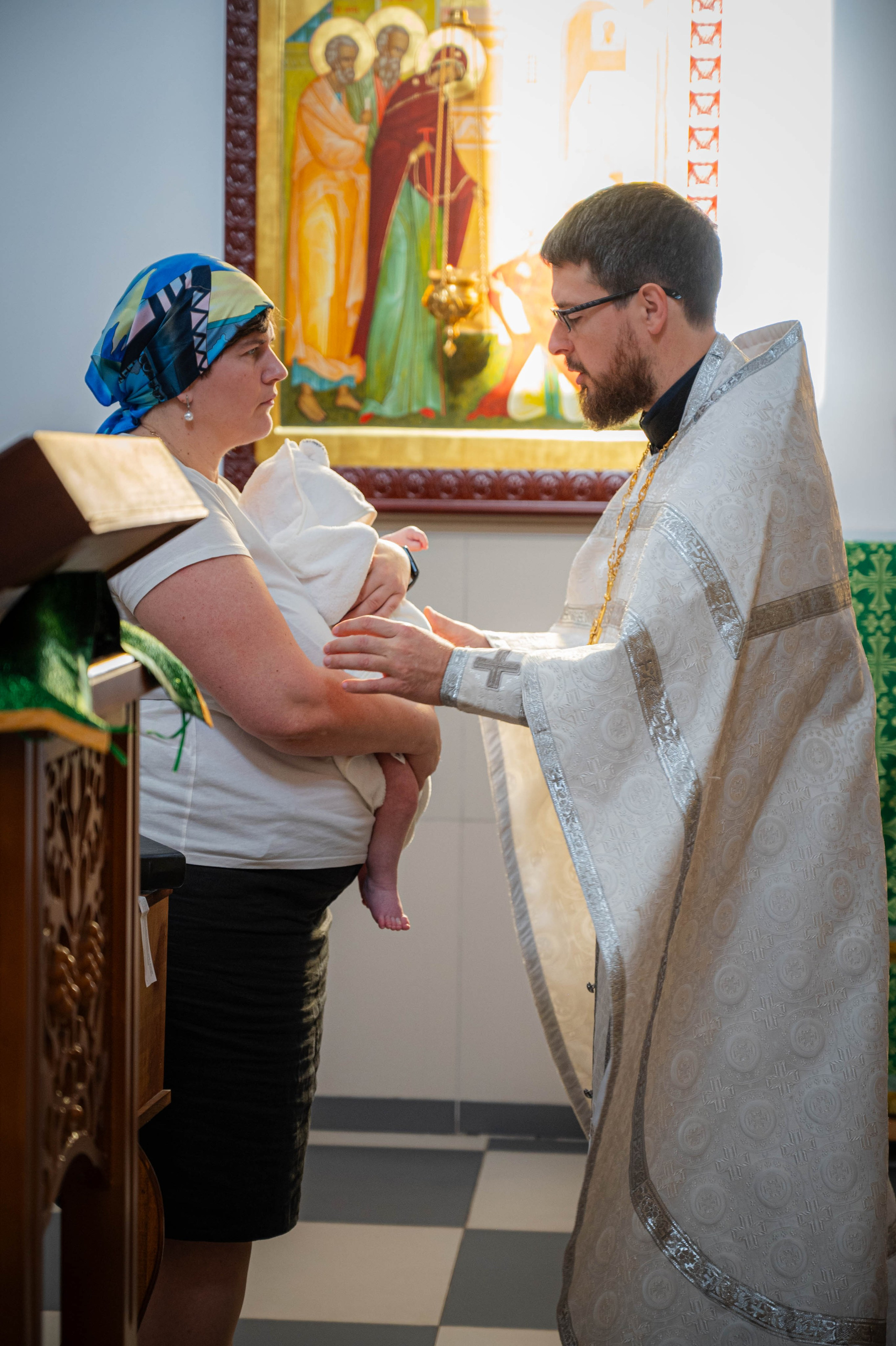 Крещение Дмитрий. Семейный и детский фотограф в Королеве, Москве и Московской области Строева Анастасия