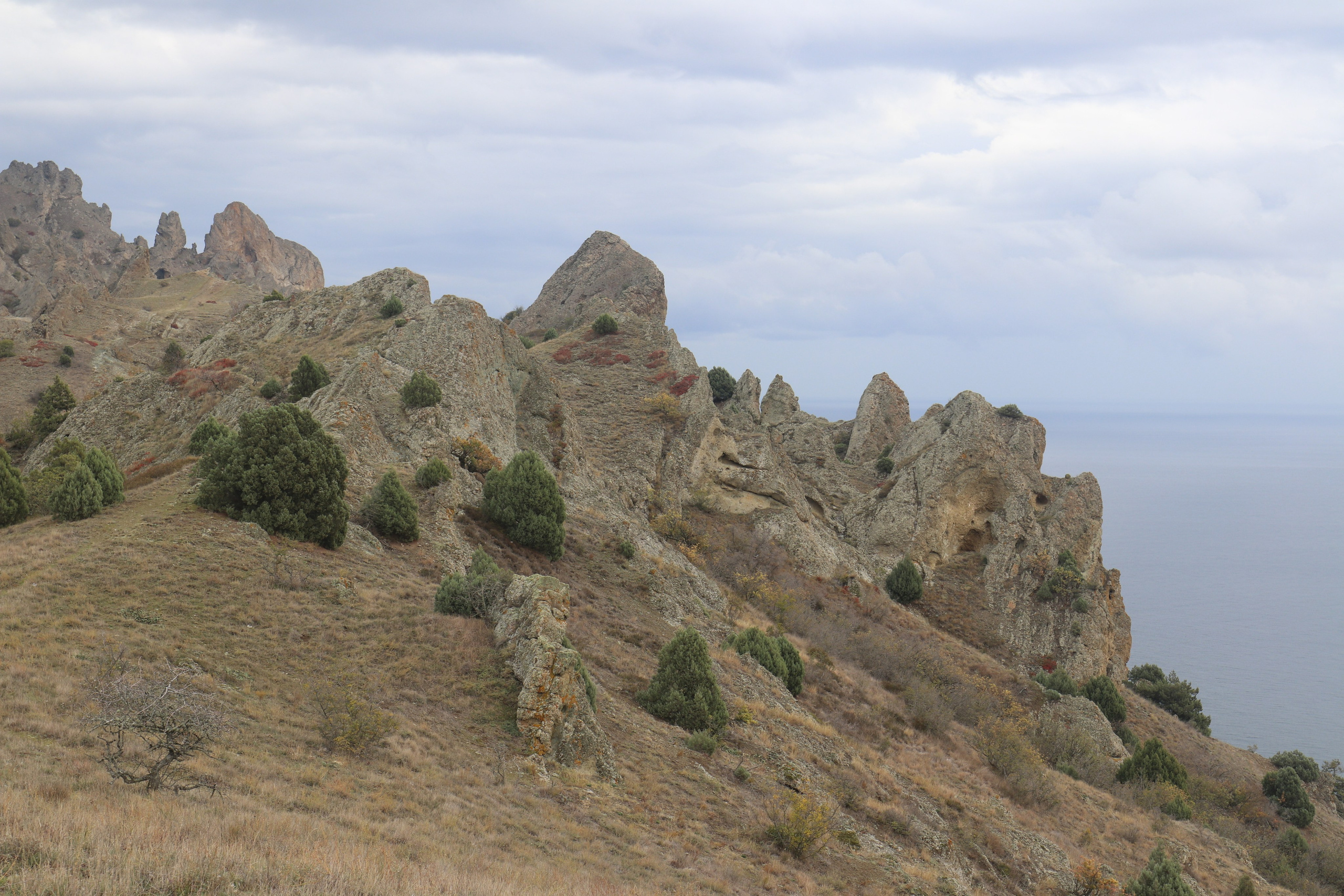 Крым. ЮБК (Судак, Карадаг). Ноябрь 2020. Путешественник-фотограф из Санкт-Петербурга Татьяна Свистулина