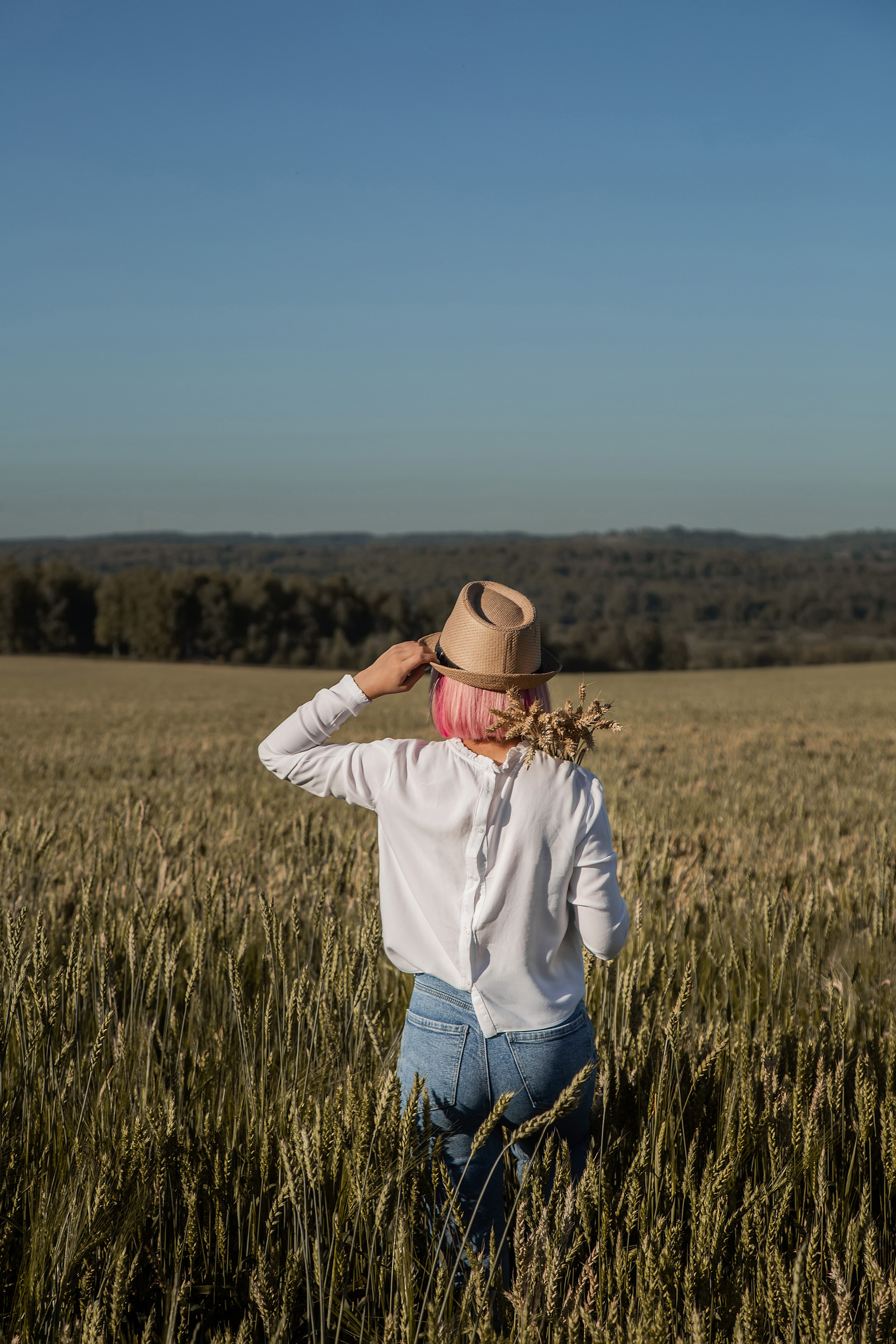 В ПОЛЕ ПШЕНИЦЫ. Фотограф в Киселёвске Татьяна Трухалева