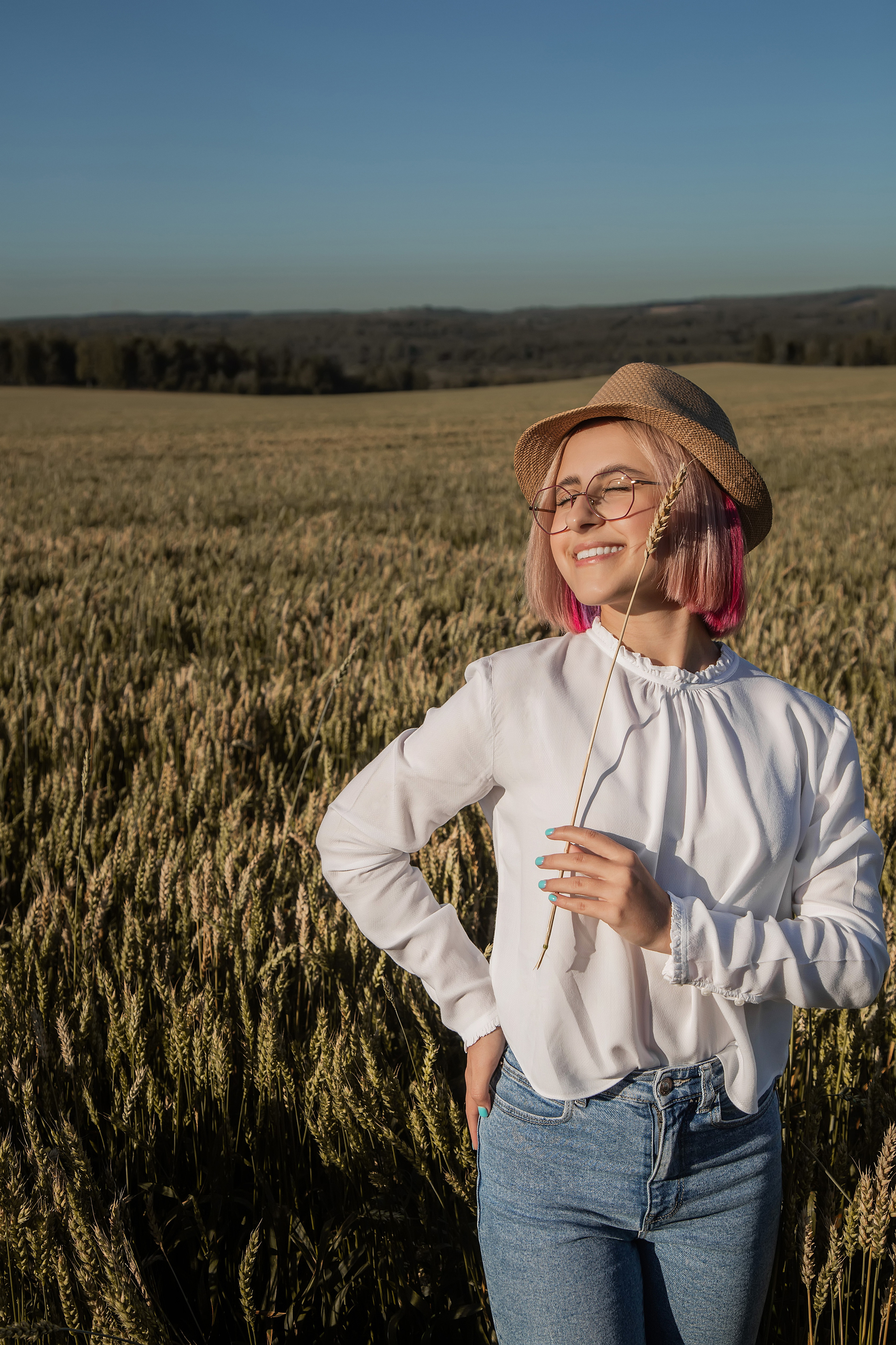 В ПОЛЕ ПШЕНИЦЫ. Фотограф в Киселёвске Татьяна Трухалева