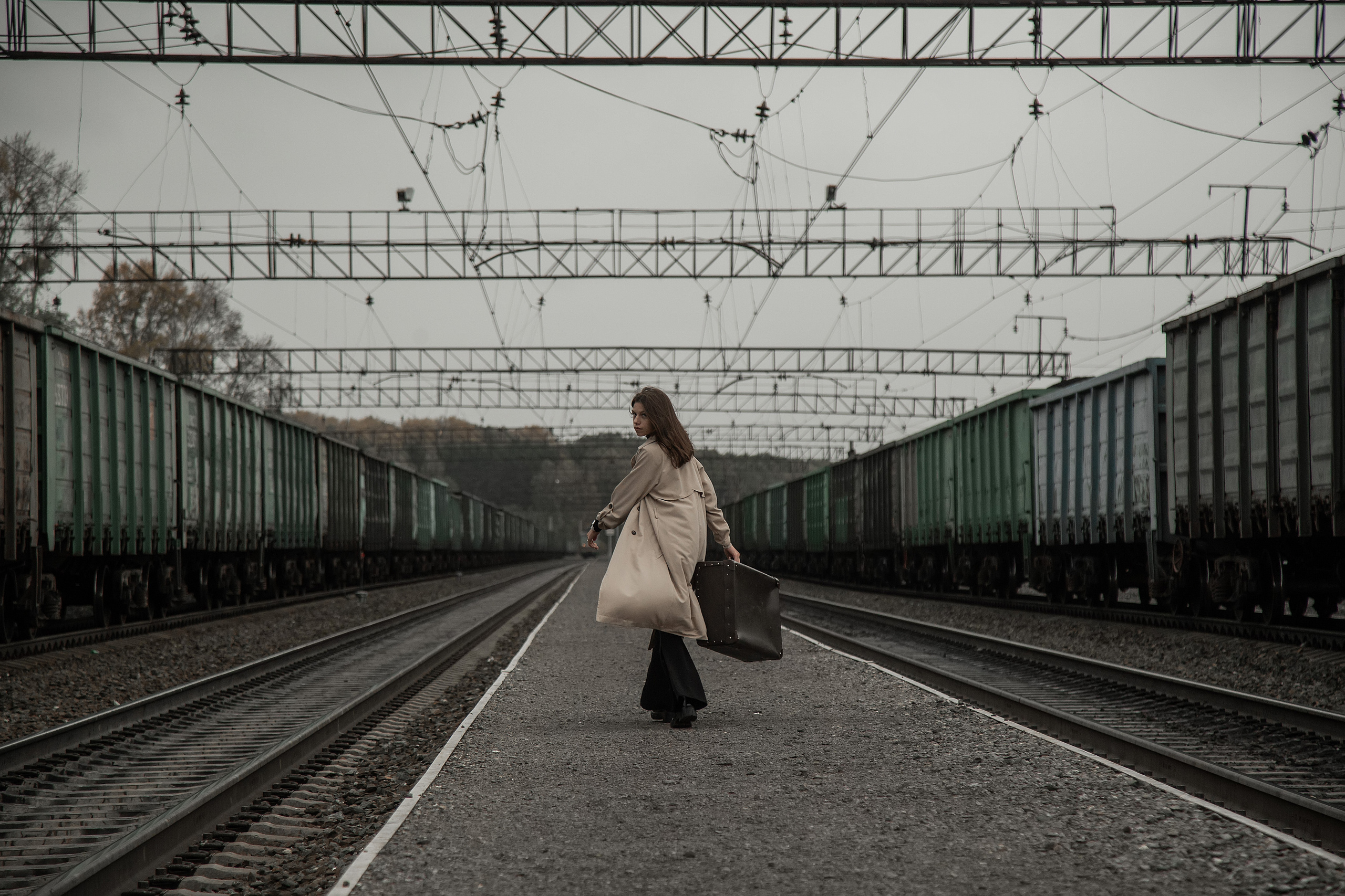 НА ВОКЗАЛЕ. Фотограф в Киселёвске Татьяна Трухалева