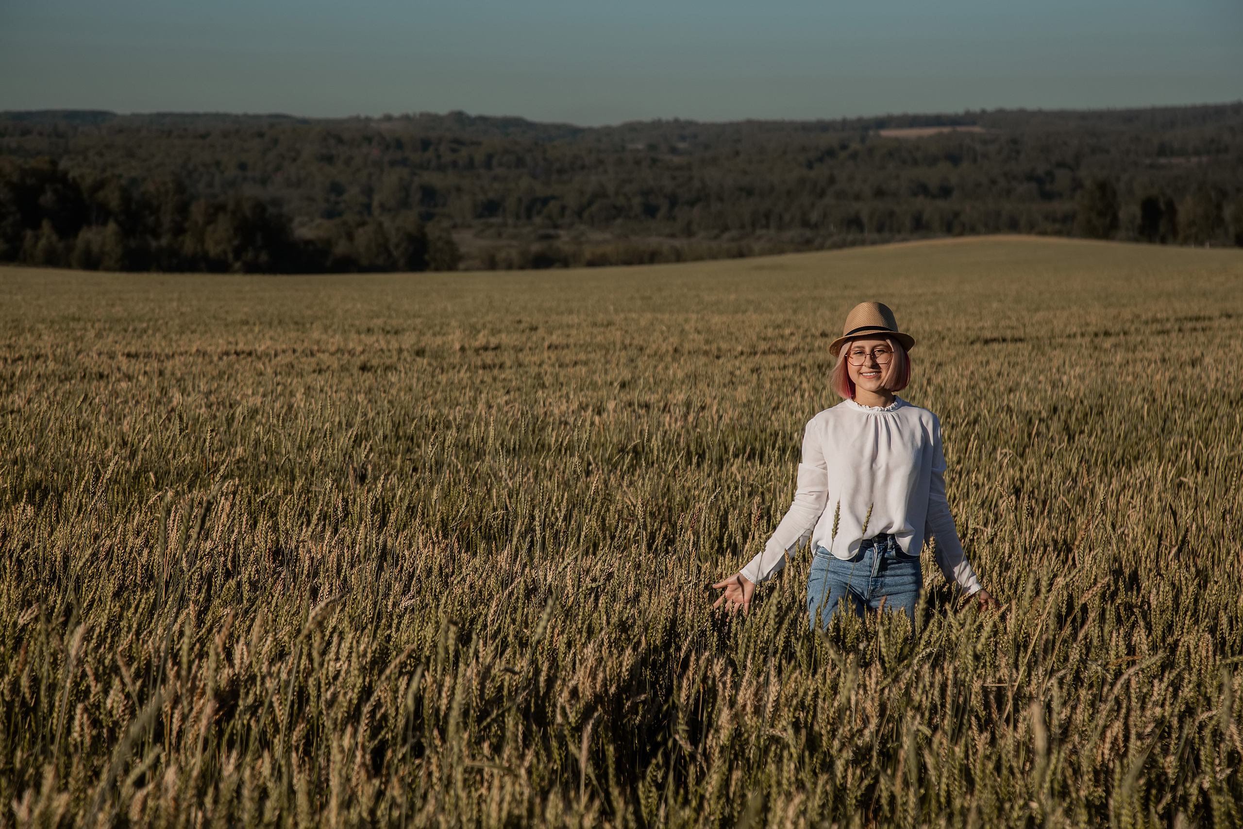В ПОЛЕ ПШЕНИЦЫ. Фотограф в Киселёвске Татьяна Трухалева