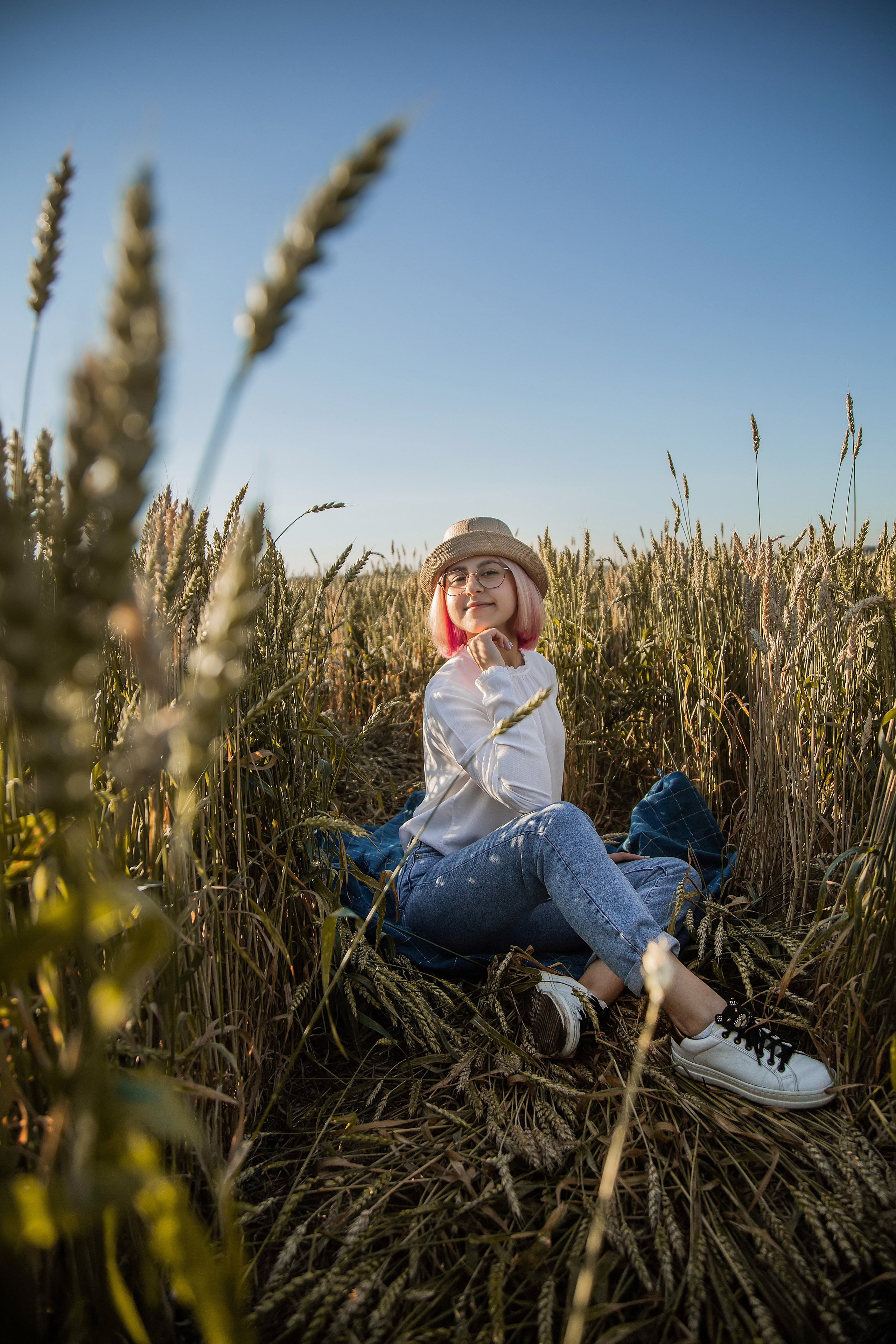В ПОЛЕ ПШЕНИЦЫ. Фотограф в Киселёвске Татьяна Трухалева
