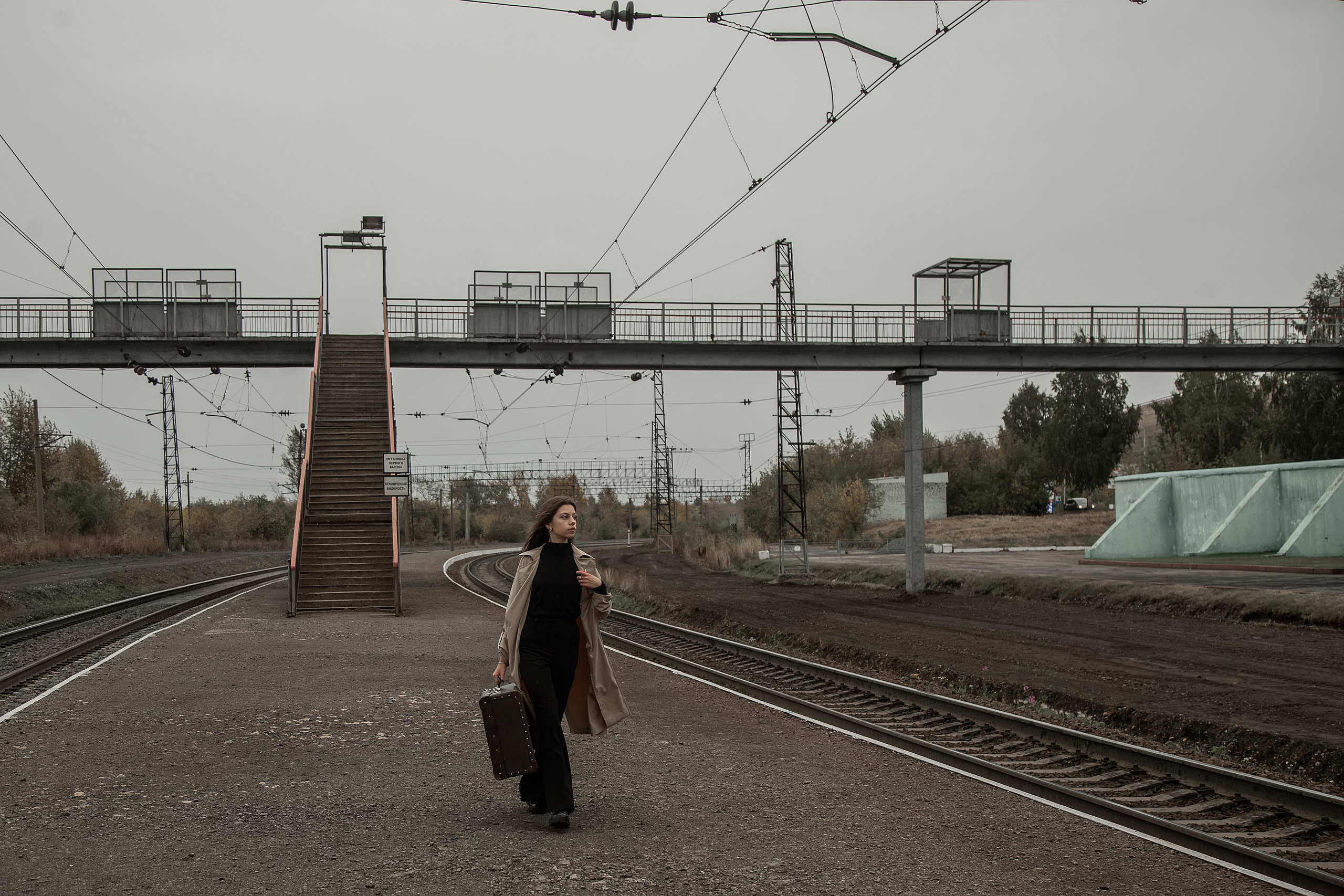 НА ВОКЗАЛЕ. Фотограф в Киселёвске Татьяна Трухалева