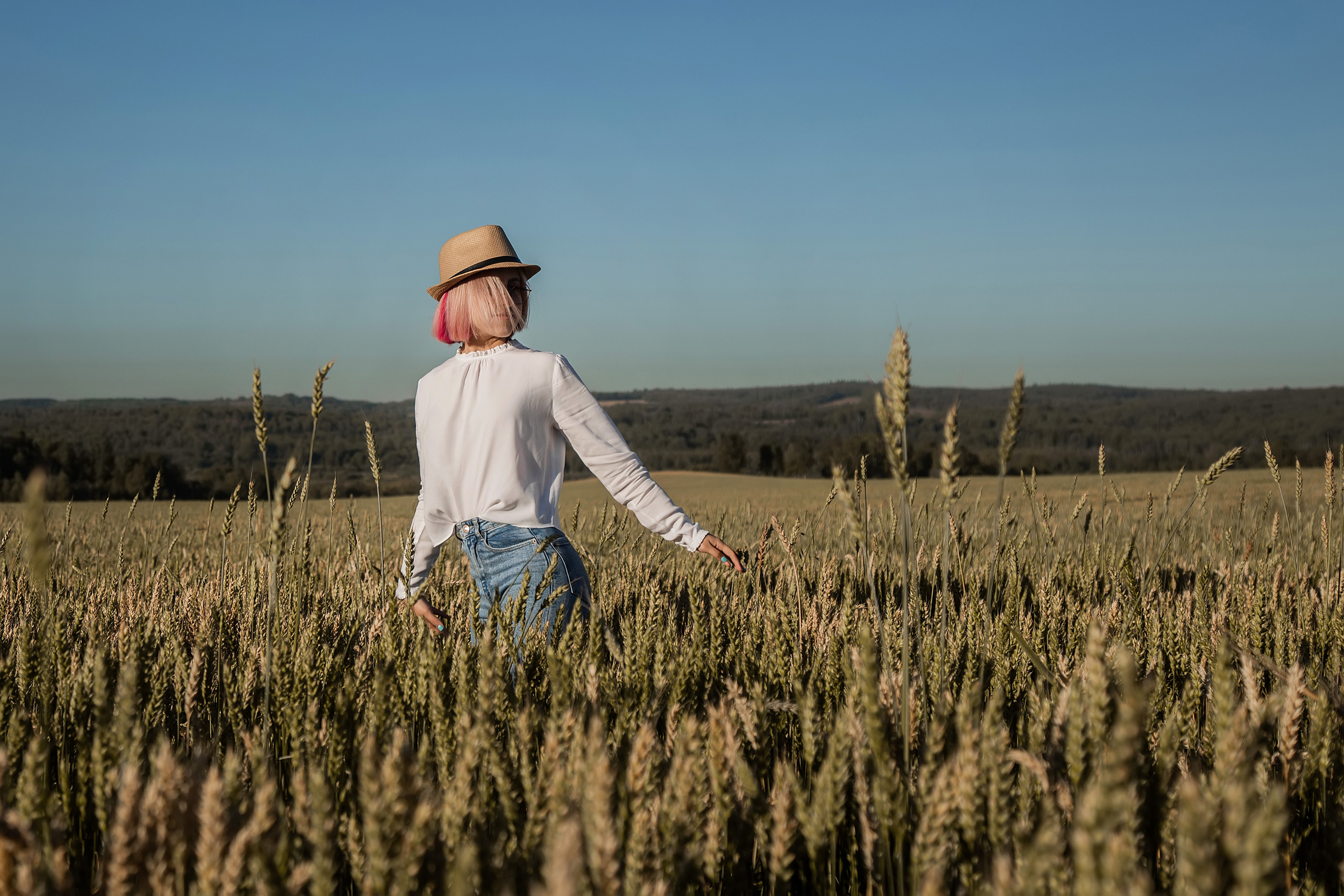 В ПОЛЕ ПШЕНИЦЫ. Фотограф в Киселёвске Татьяна Трухалева