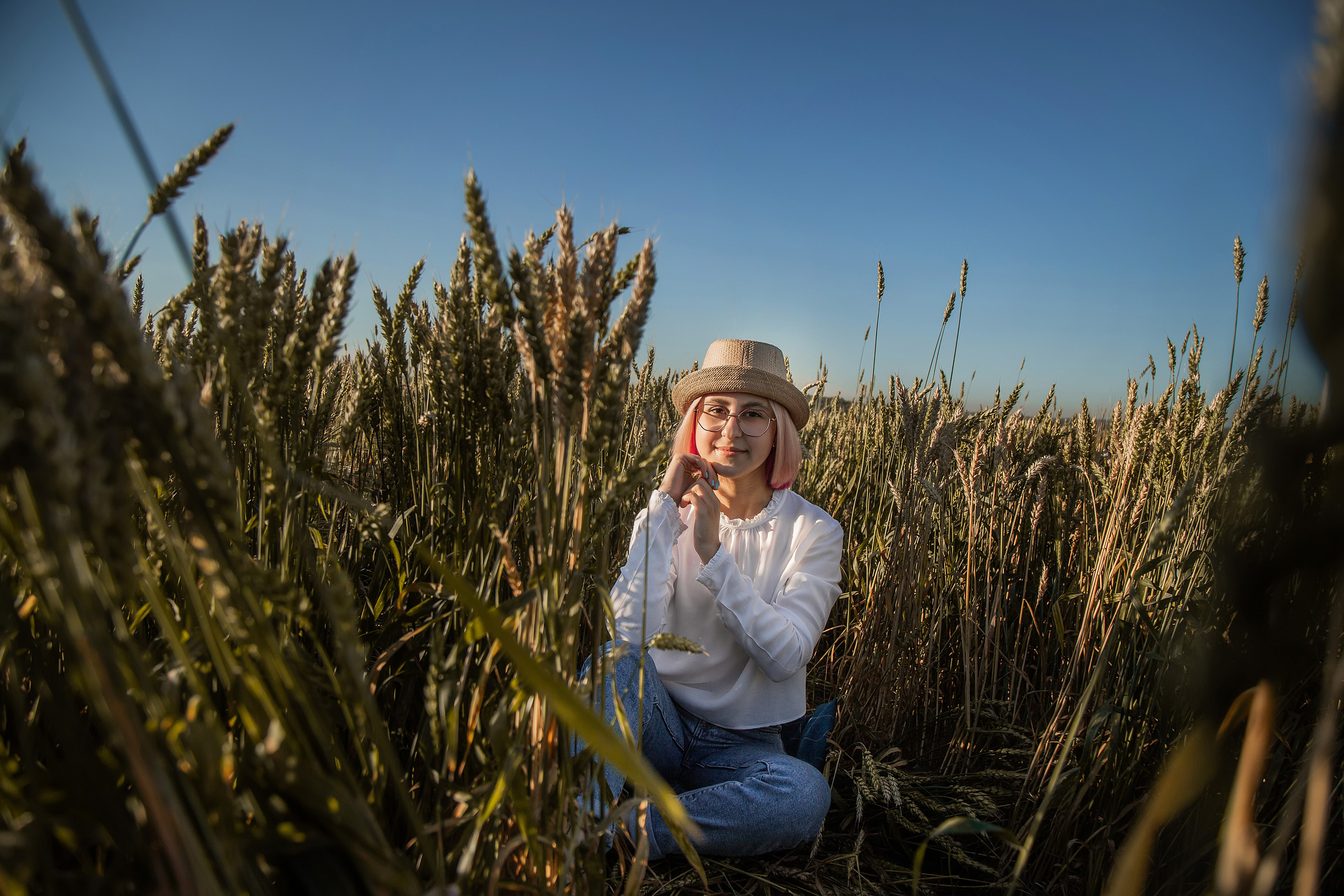 В ПОЛЕ ПШЕНИЦЫ. Фотограф в Киселёвске Татьяна Трухалева