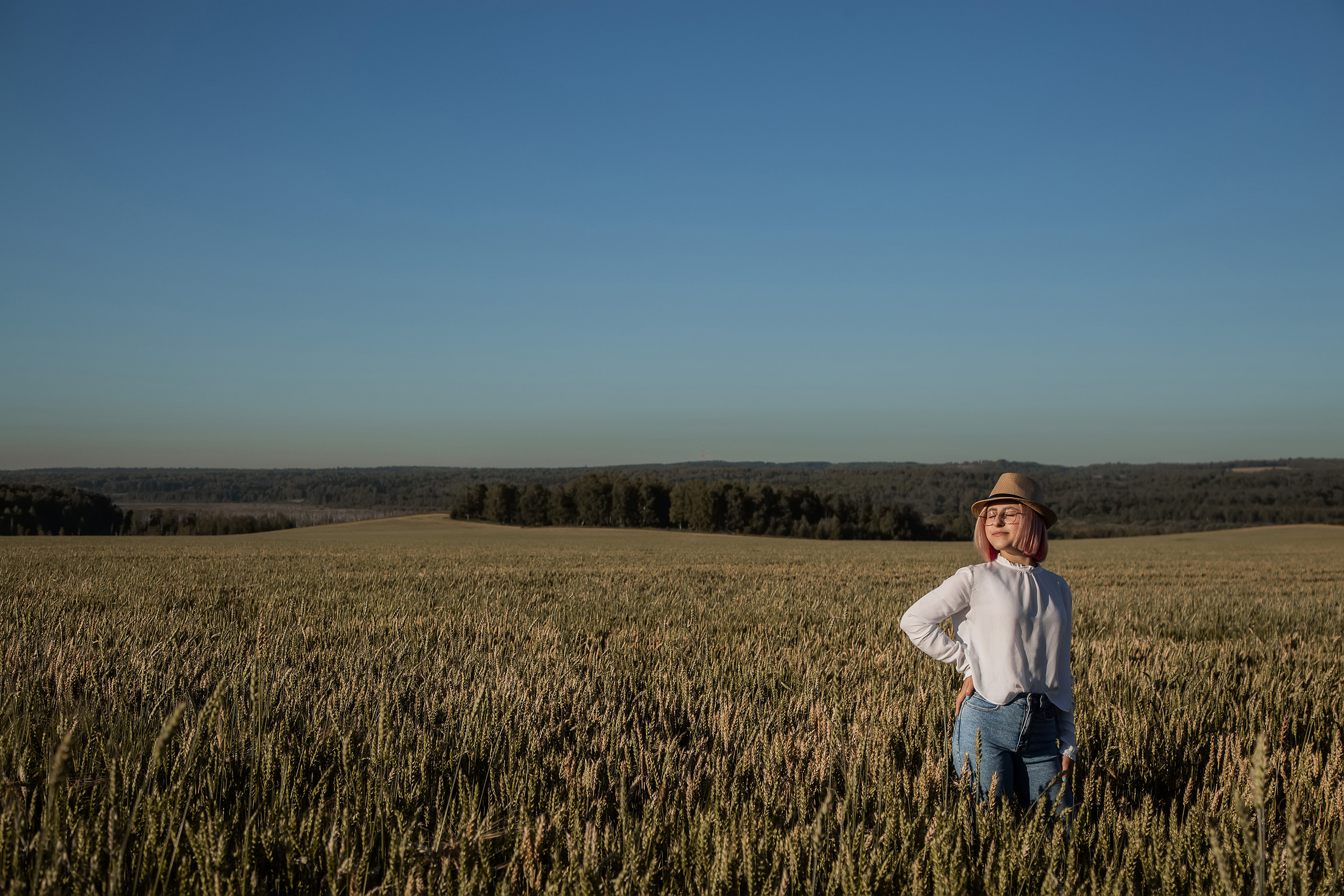 В ПОЛЕ ПШЕНИЦЫ. Фотограф в Киселёвске Татьяна Трухалева