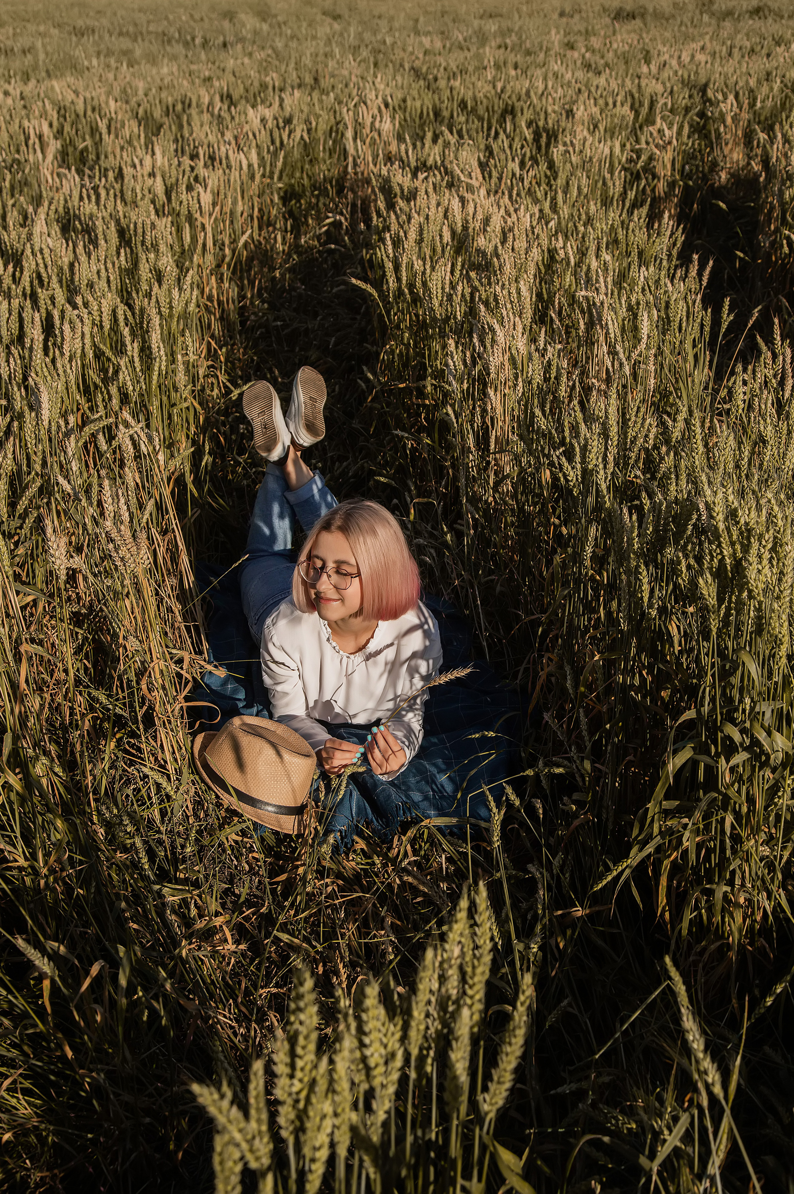 В ПОЛЕ ПШЕНИЦЫ. Фотограф в Киселёвске Татьяна Трухалева