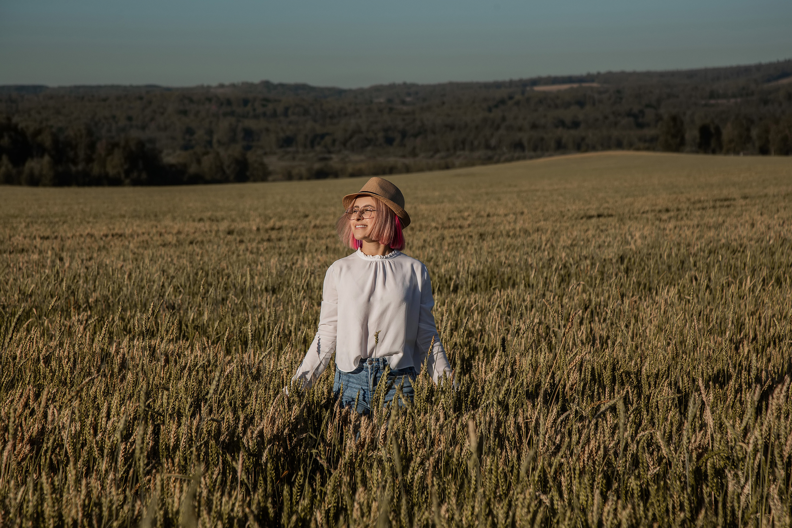 В ПОЛЕ ПШЕНИЦЫ. Фотограф в Киселёвске Татьяна Трухалева