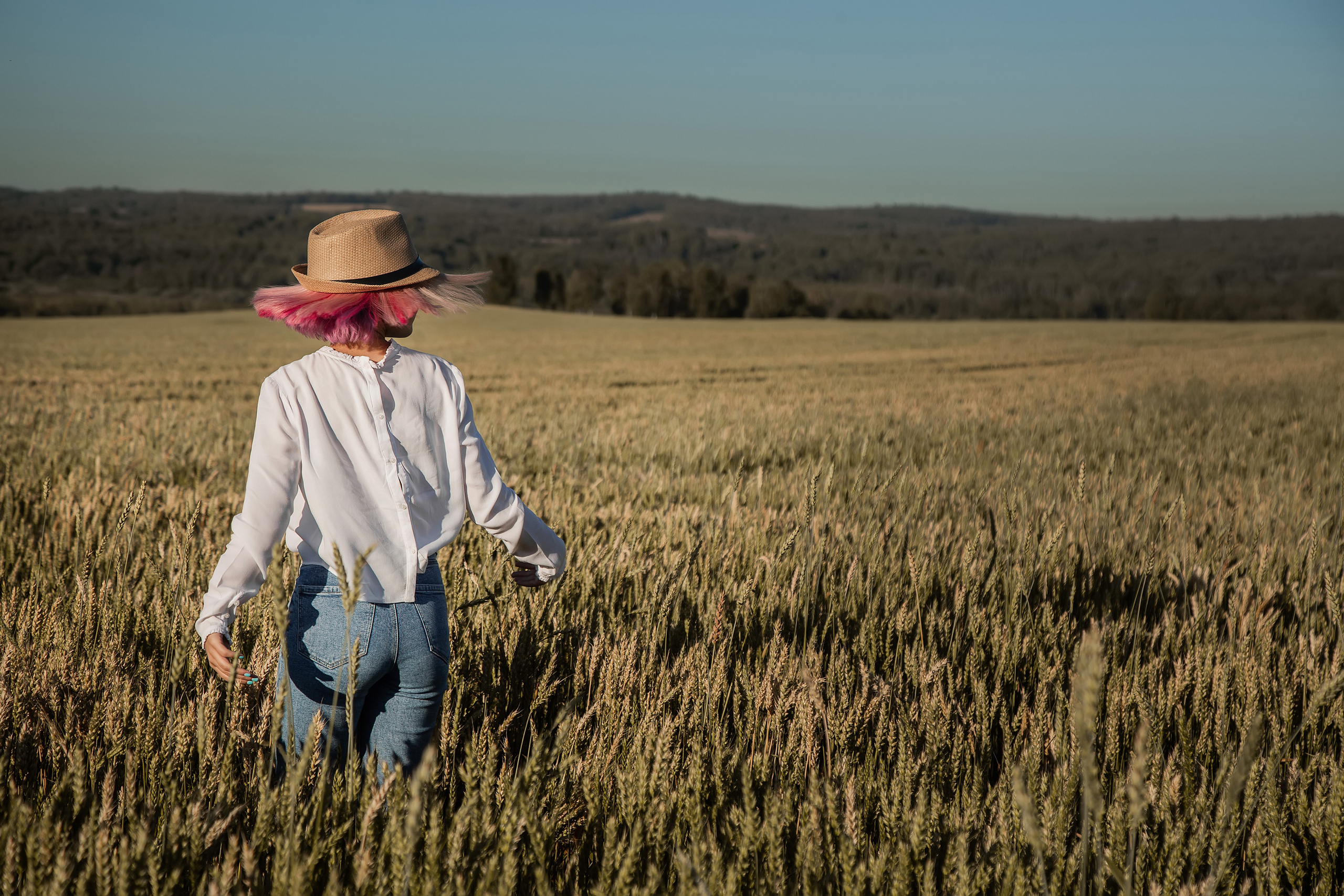 В ПОЛЕ ПШЕНИЦЫ. Фотограф в Киселёвске Татьяна Трухалева