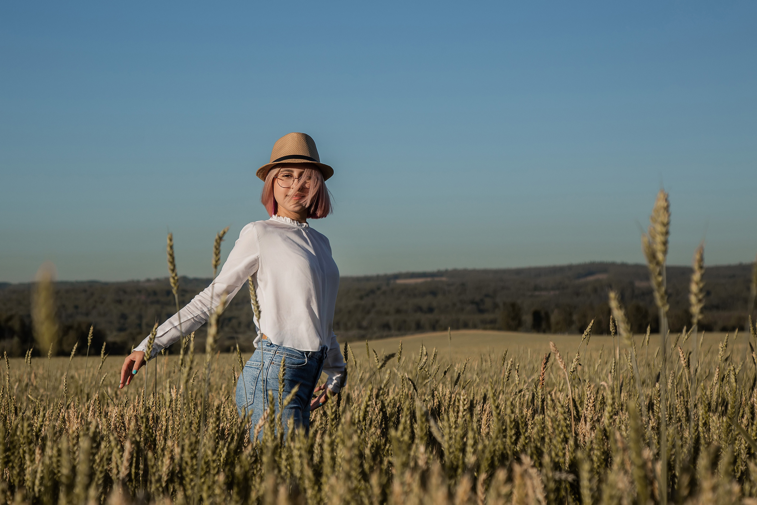 В ПОЛЕ ПШЕНИЦЫ. Фотограф в Киселёвске Татьяна Трухалева