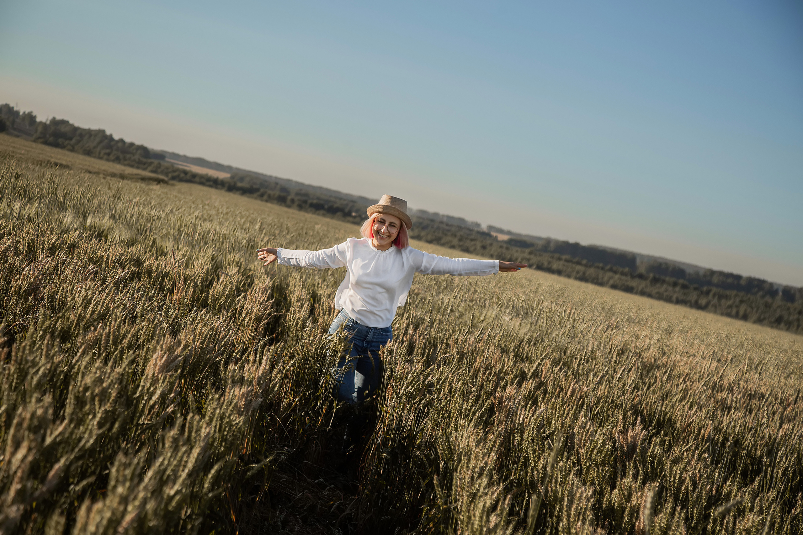 В ПОЛЕ ПШЕНИЦЫ. Фотограф в Киселёвске Татьяна Трухалева