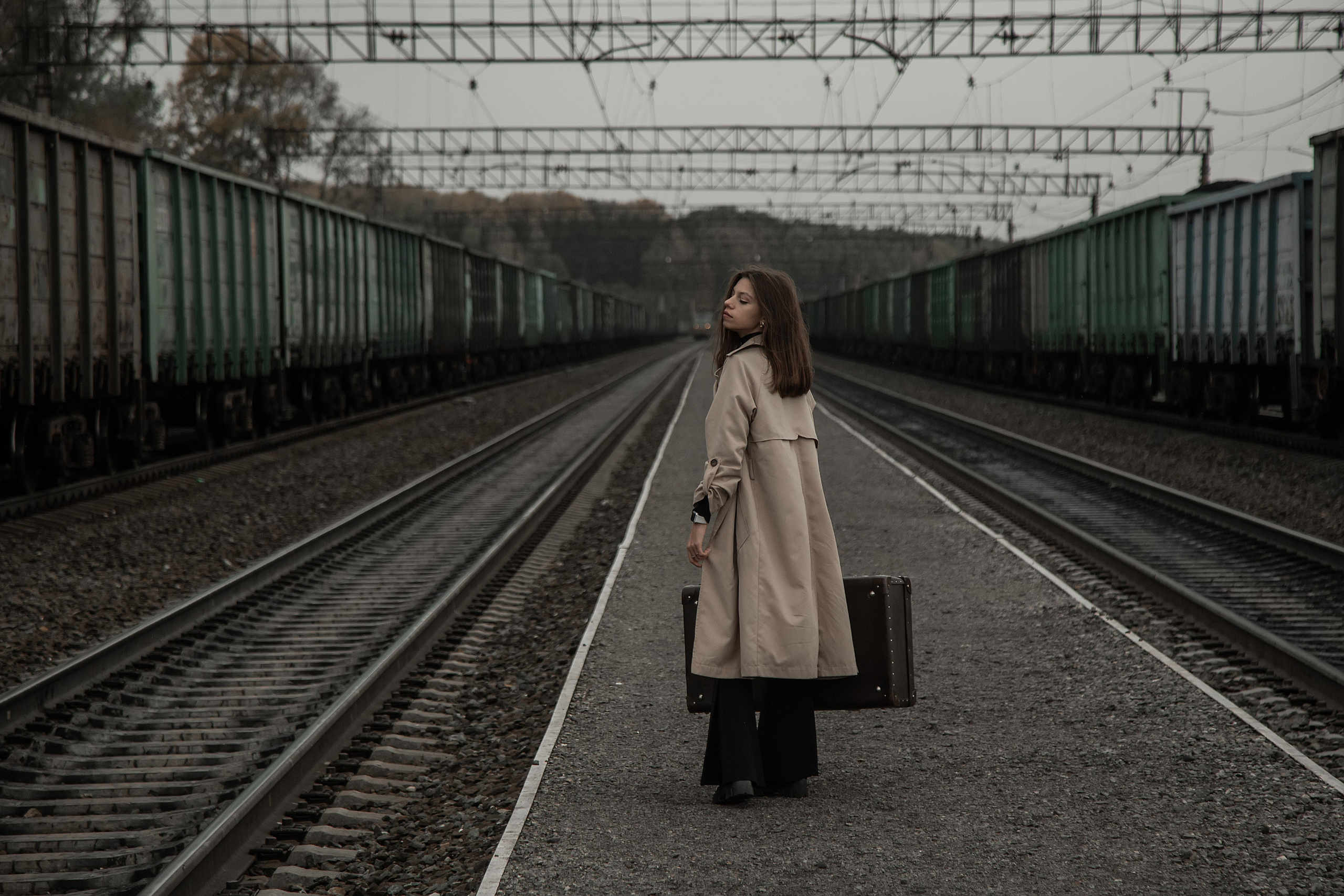 НА ВОКЗАЛЕ. Фотограф в Киселёвске Татьяна Трухалева