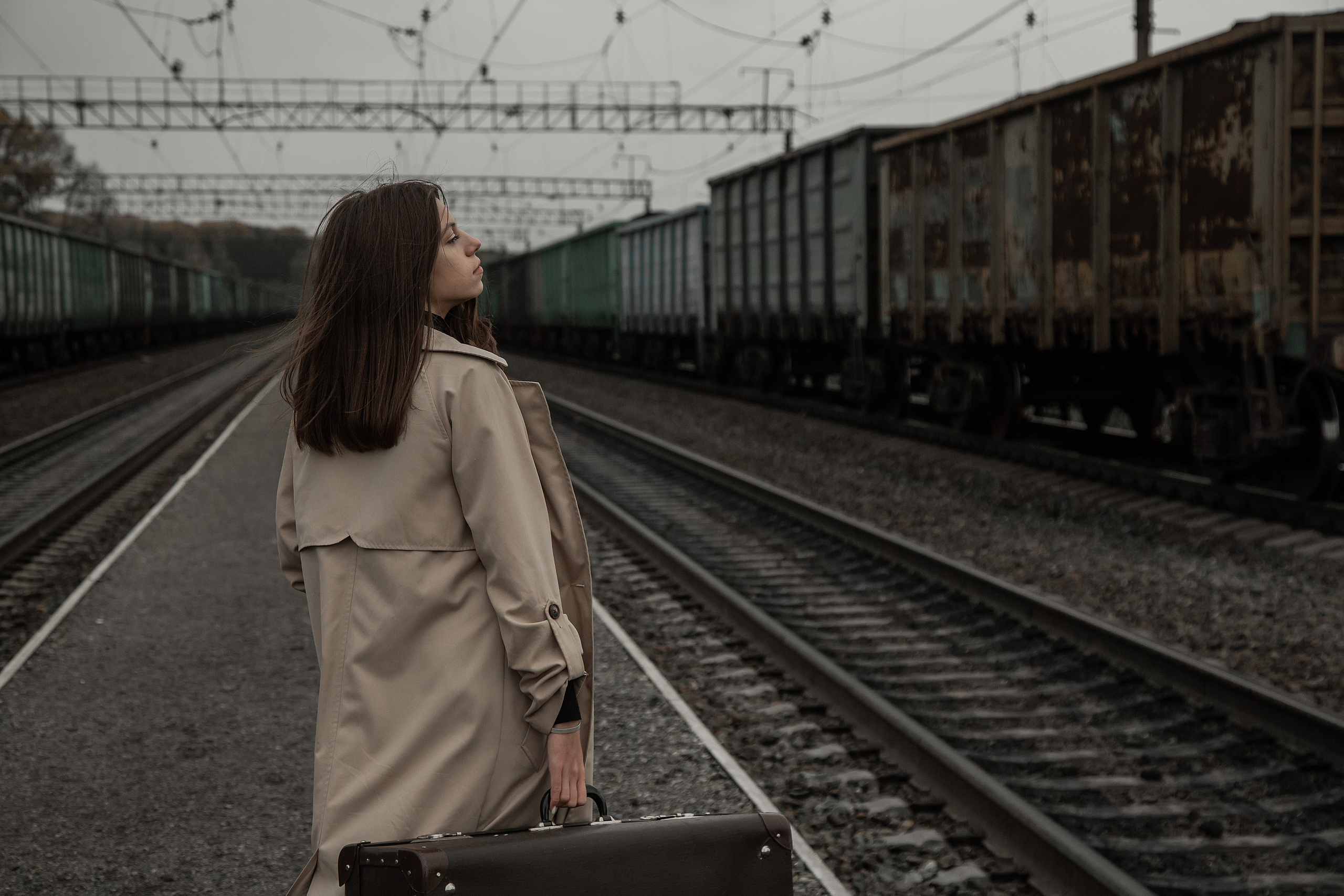 НА ВОКЗАЛЕ. Фотограф в Киселёвске Татьяна Трухалева