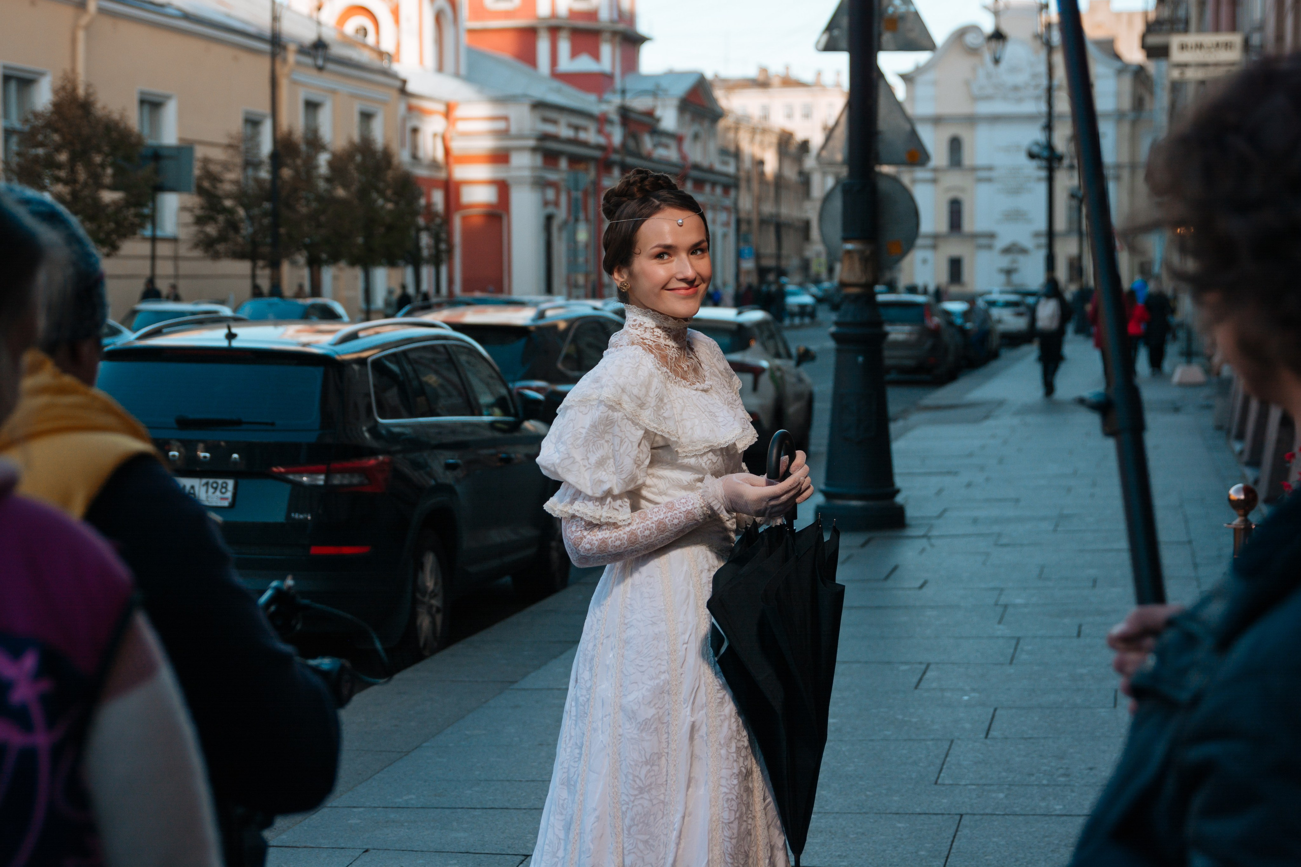 Пушкин в отеле «Оболенский». Съёмка ролика для конкурса. Портретный фотограф в Санкт-Петербурге Дмитриева Наталия