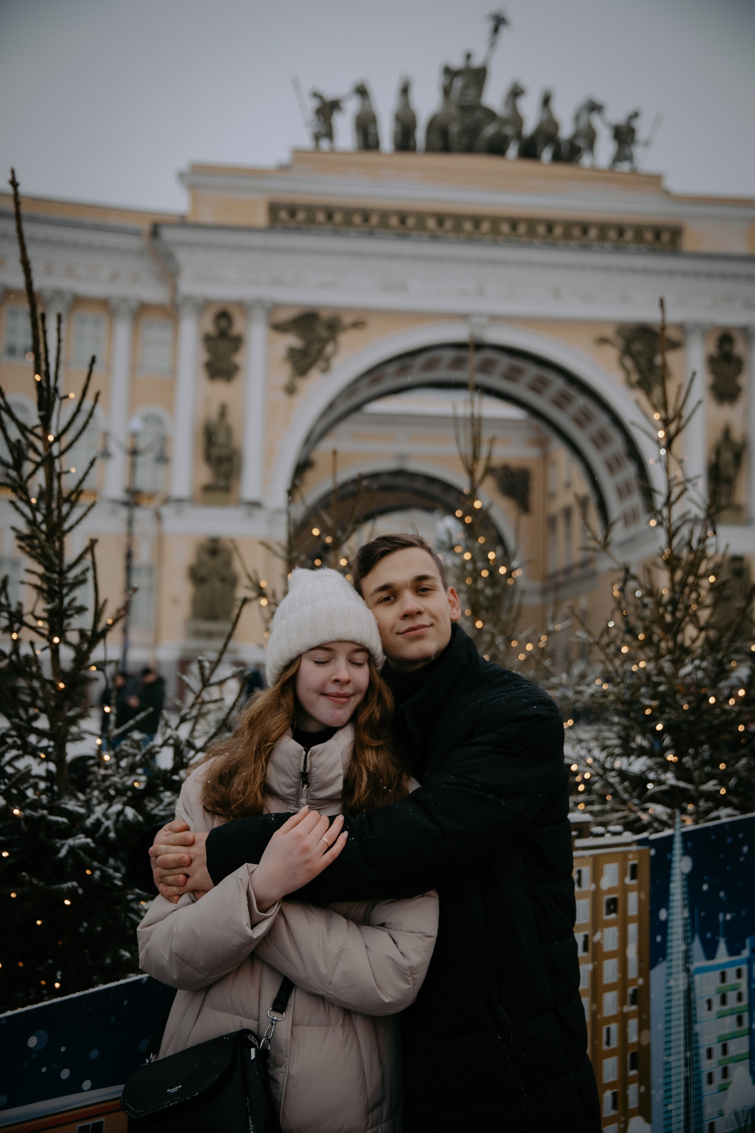 Прогулка по Новогоднему Петербургу, завершение прогулки в Эрмитаже. Фотограф в Санкт-Петербурге Разиля Идиятуллина