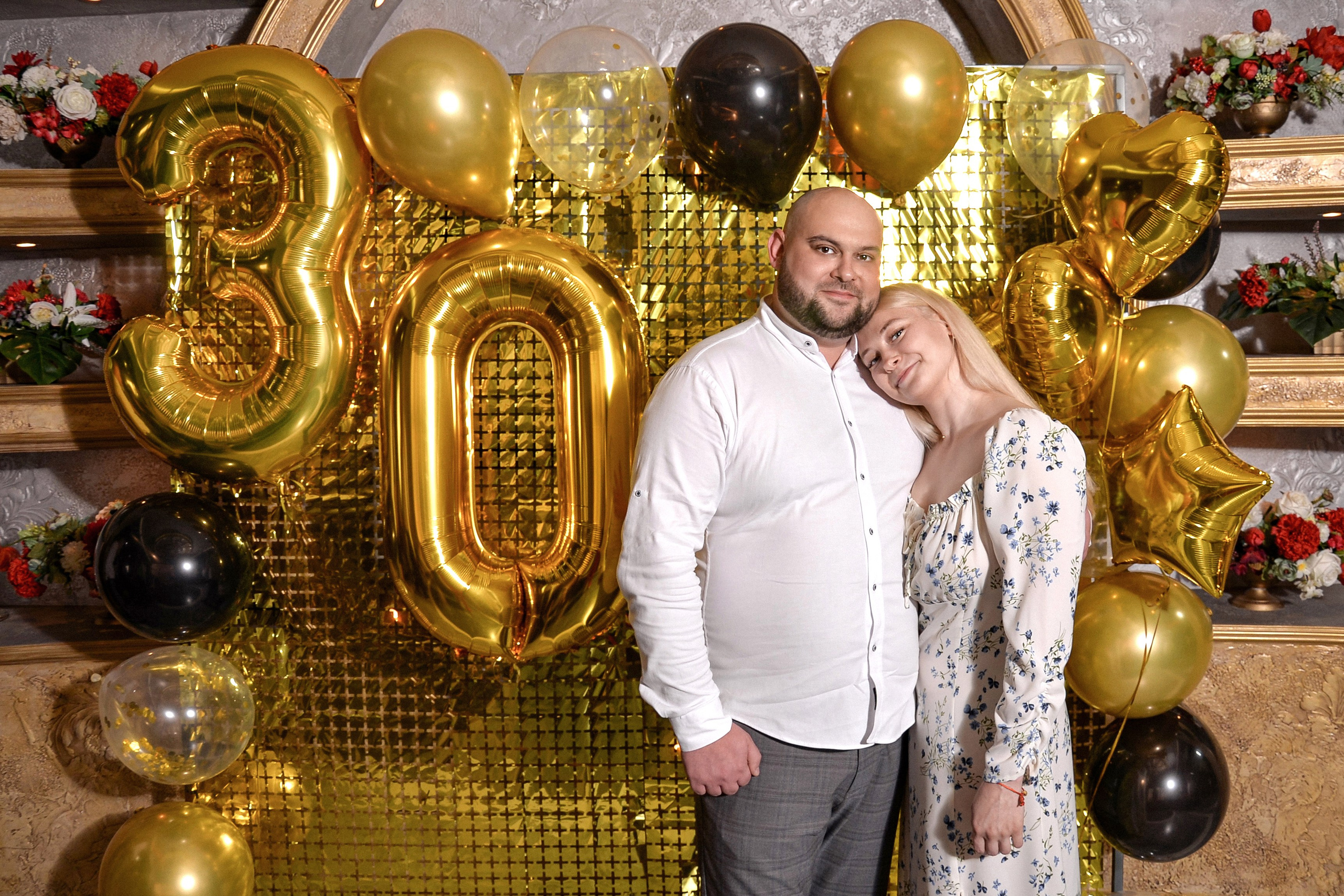 ДР Александр, ресторан Парадиз (в ретуши). Семейный и свадебный фотограф Галина Абакумова, фотосессии в Белгороде