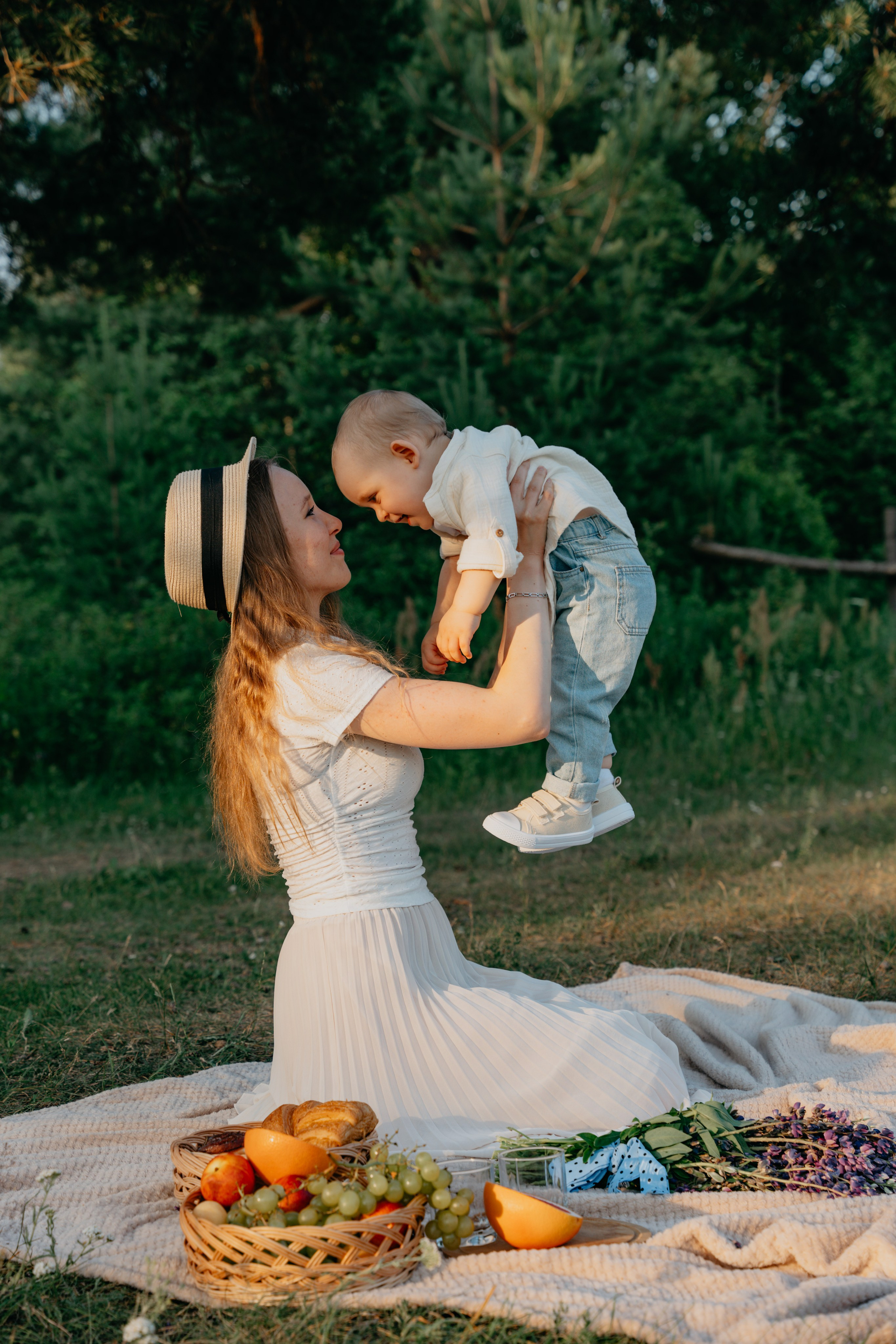 Денису 1 годик. Заречный парк