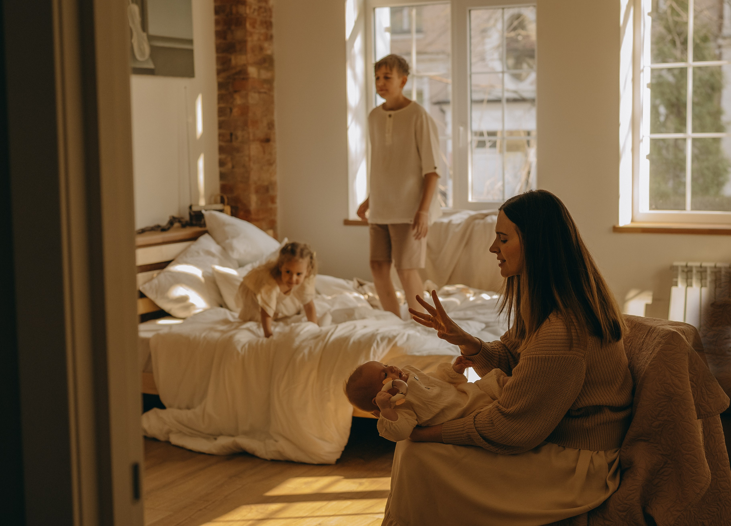 «Новый день с любимыми». Фотограф материнства Лена Олюнина Фотограф Калининград