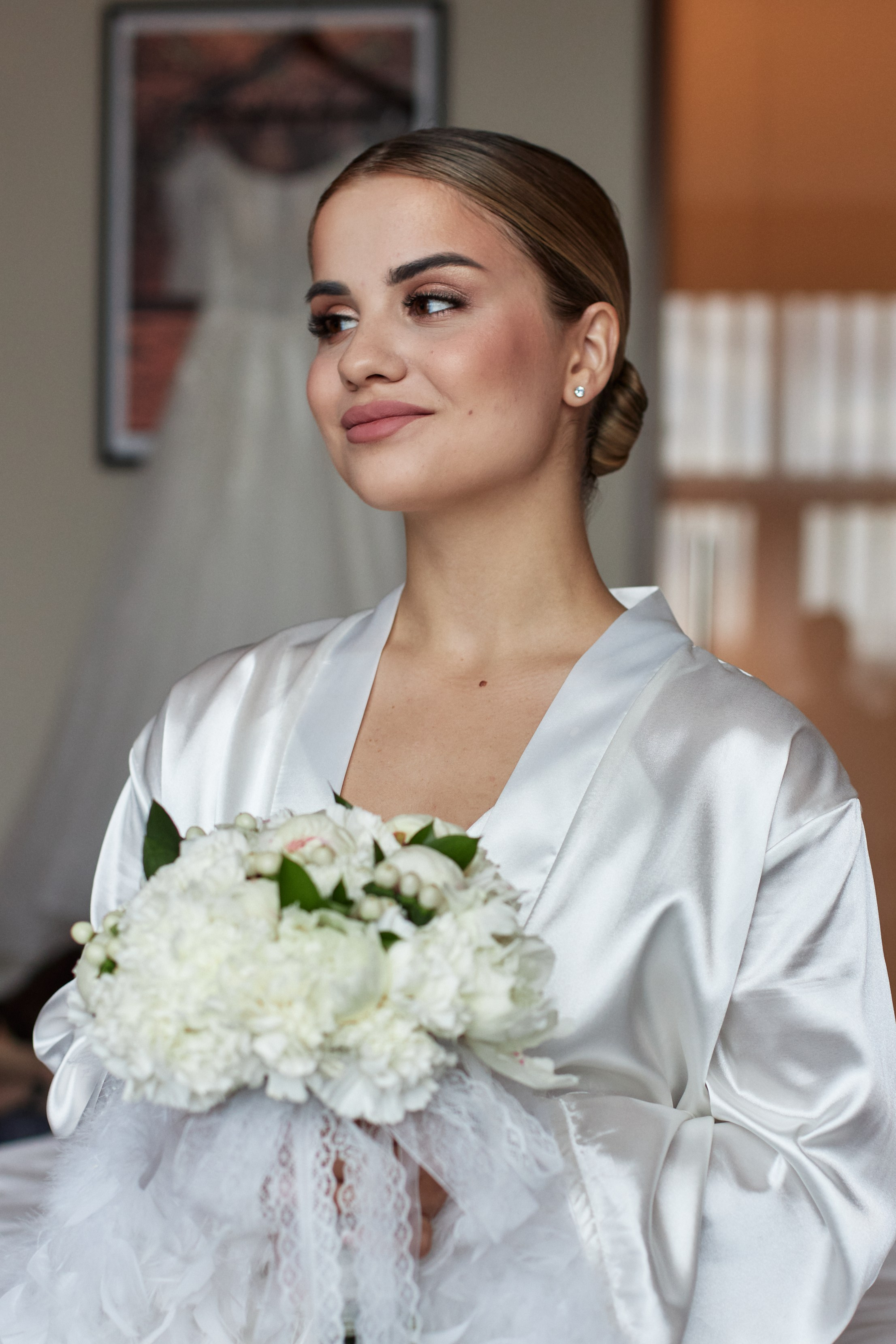 Фотосессия утра невесты в Hyatt Regency Moscow