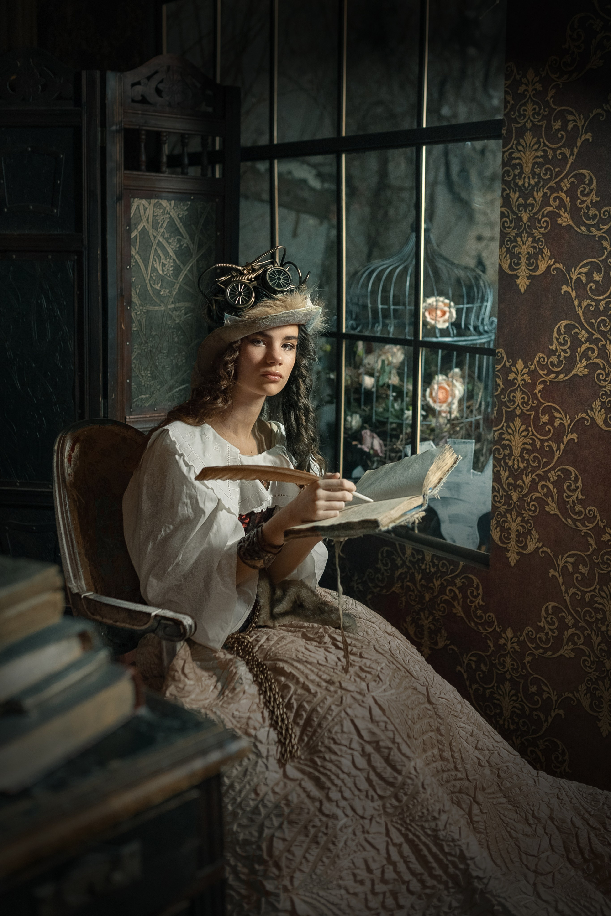 Сказочная фотосессия в студии в Москве. Актерское и модельное портфолио. Фотограф в Москве Екатерина Коломеец