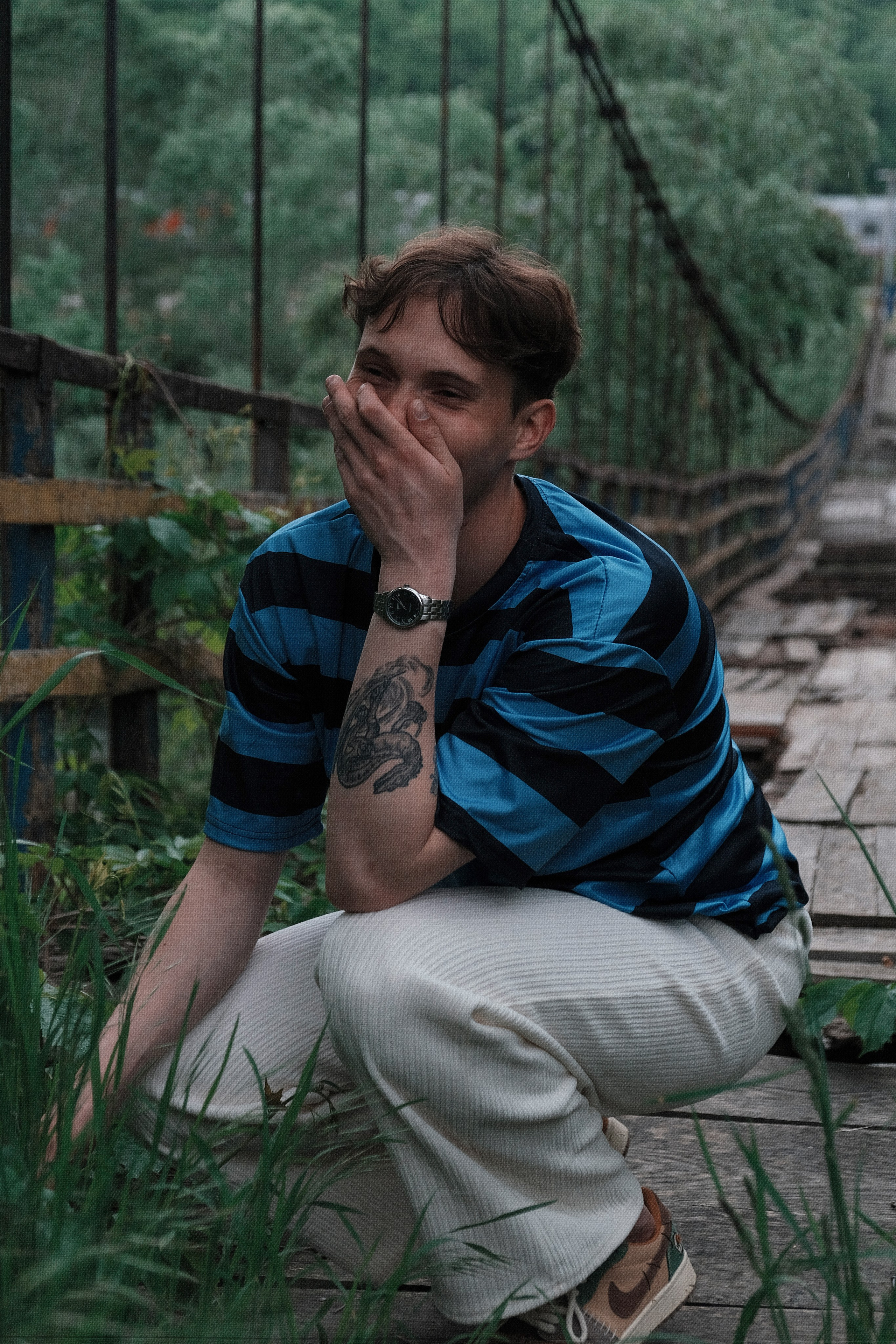 90-s. Gerasko Aleks — Портрет, кричащий тишиной