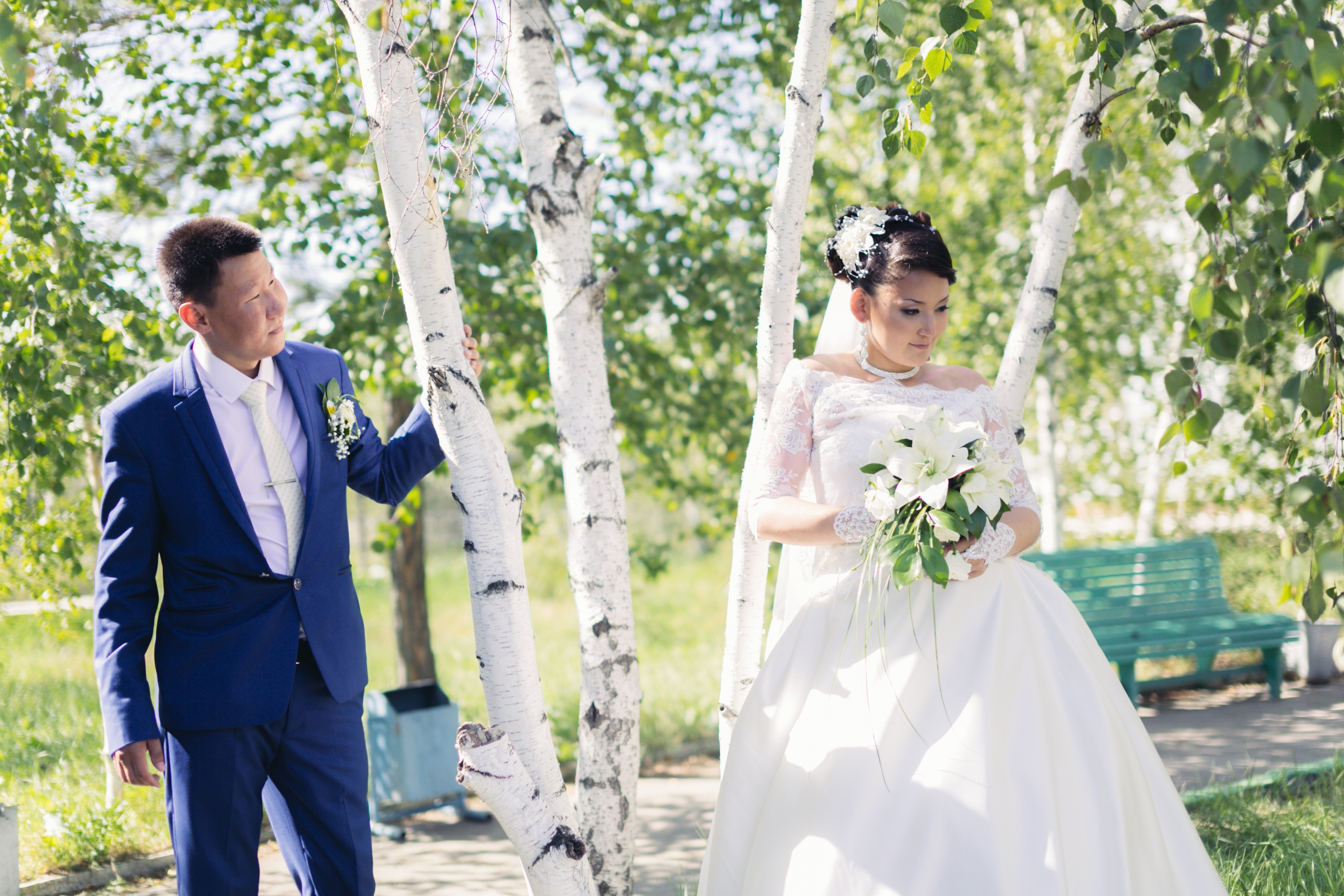 Летнее свадебное фото. Фотограф Надежда Куин, Якутск