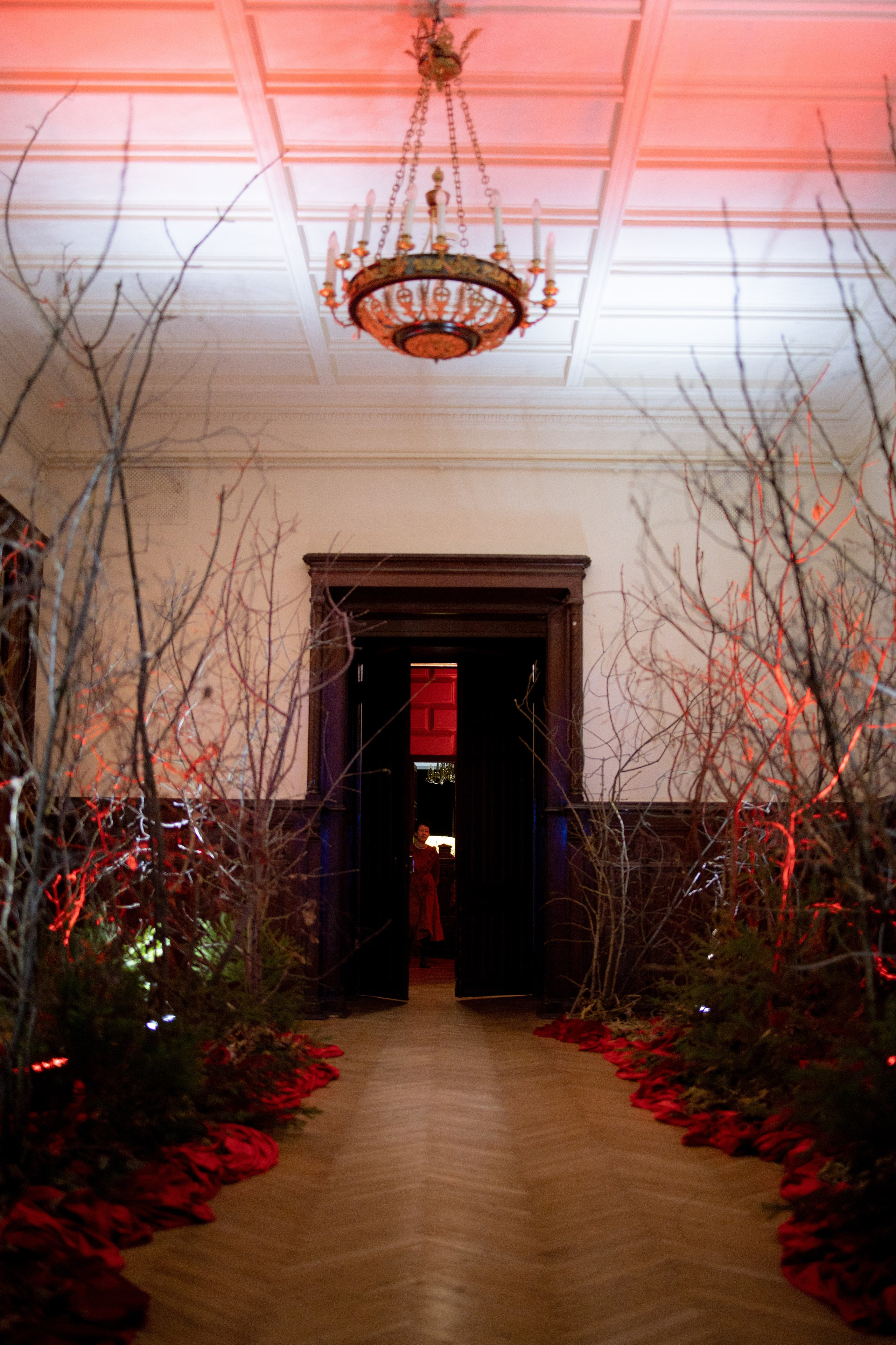 Новогодний корпоратив в фольклорном стиле. Особняк Лемана. Оформление свадеб, декор свадеб Вера Маркова, Москва